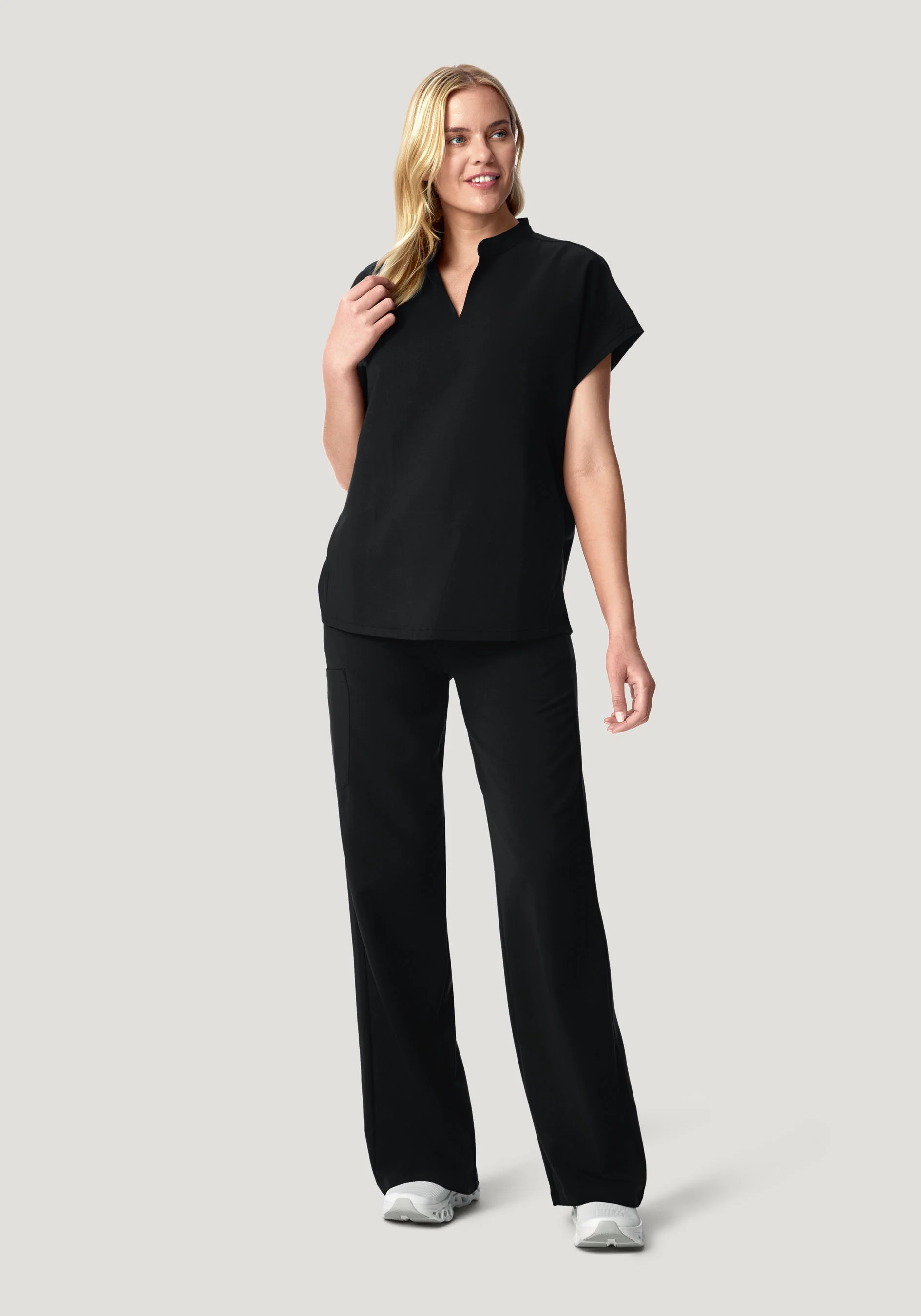 High Waisted Wide Leg Black - Image 4