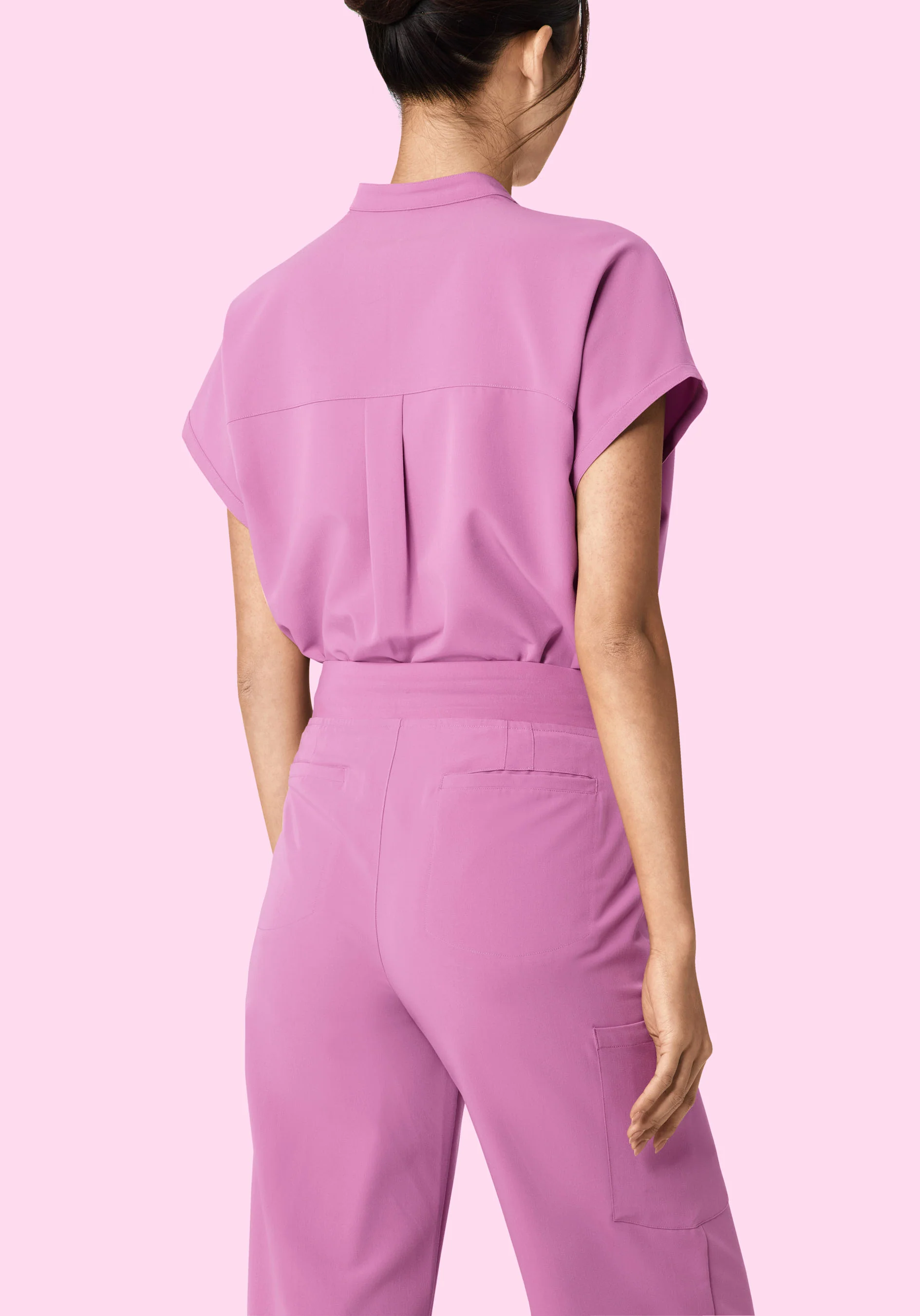 High Waisted Wide Leg Mulberry - Image 3