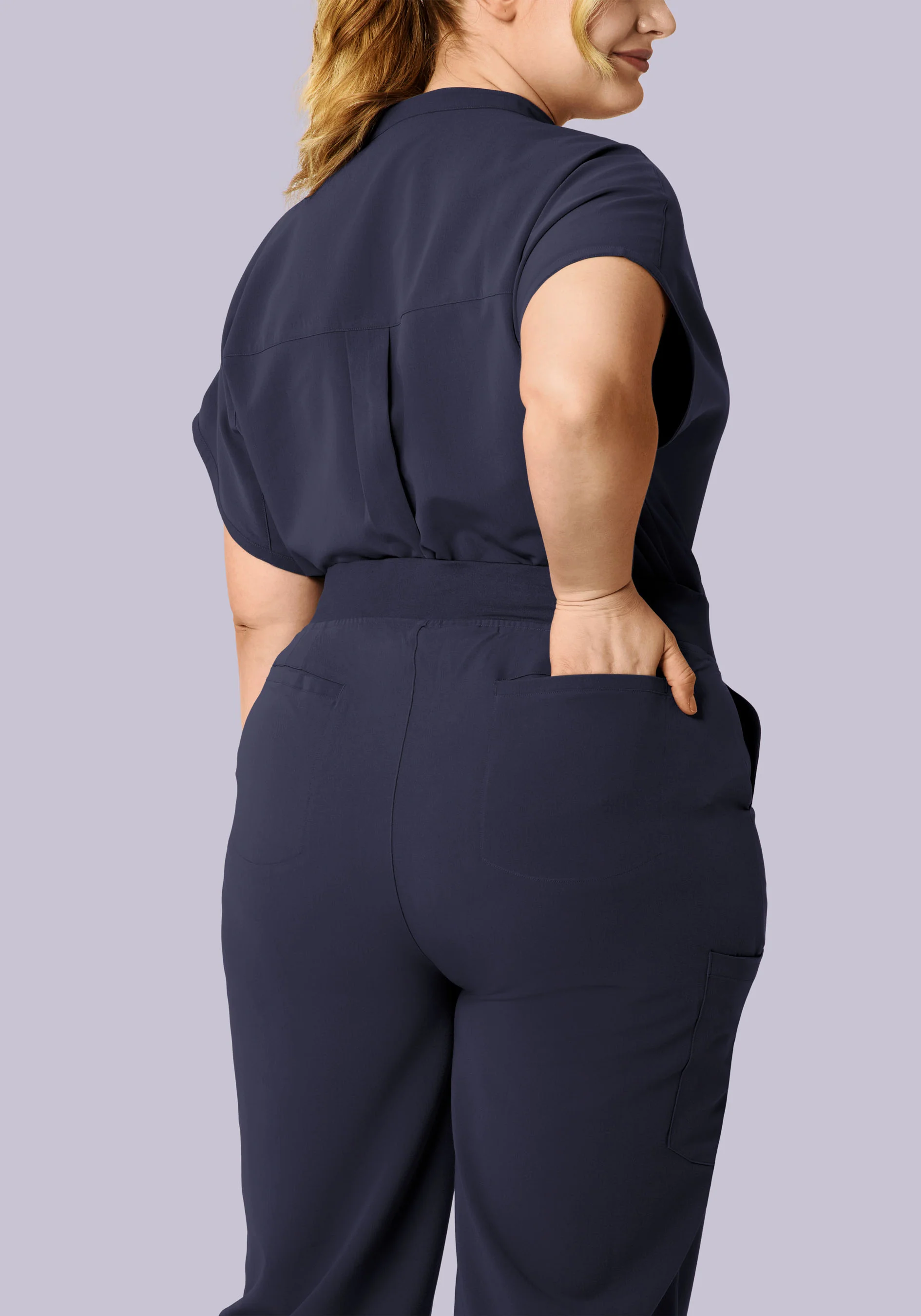 High Waisted Wide Leg Steel - Image 8