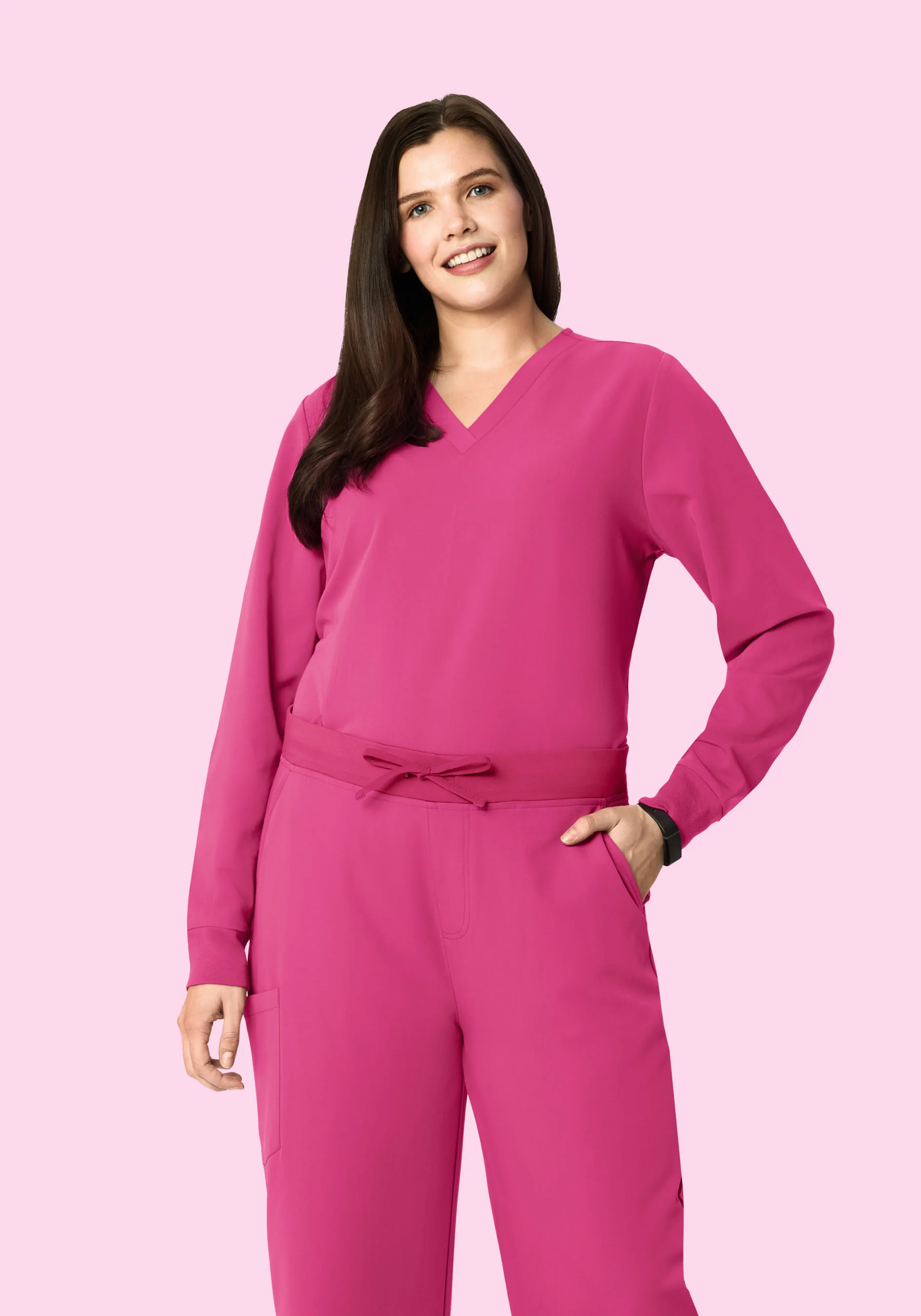 Long Sleeve 6 Pocket Top Bloom - Image 5