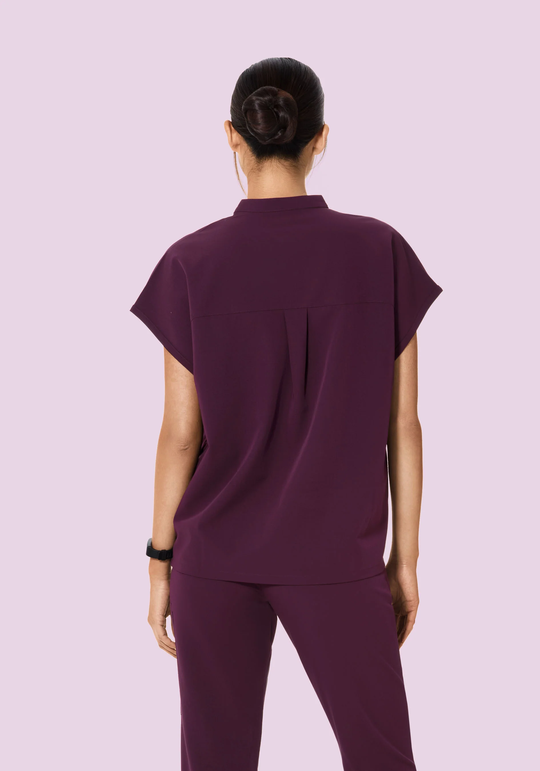 Mandarin Dolman Top Açaí - Image 4