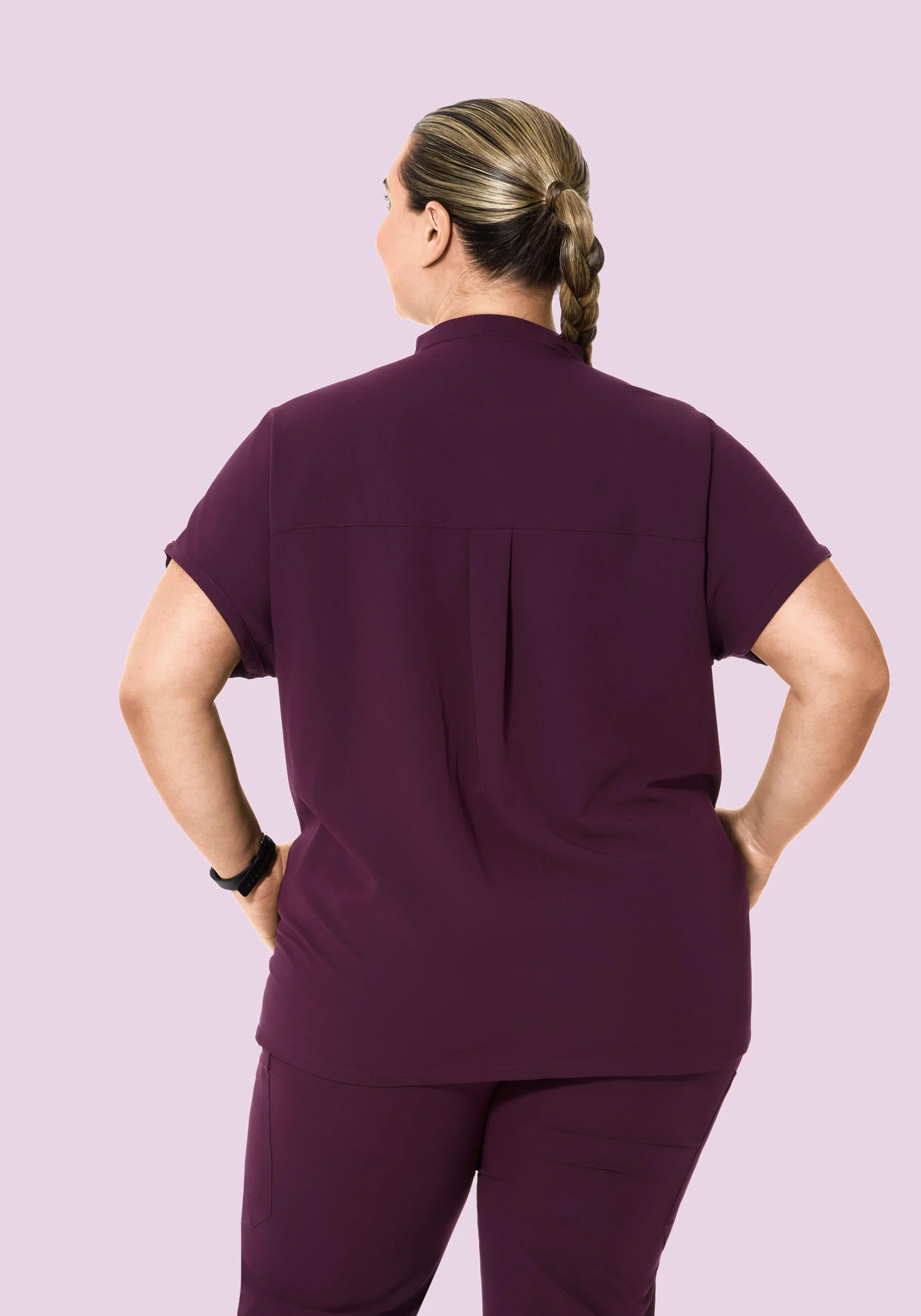 Mandarin Dolman Top Açaí - Image 8