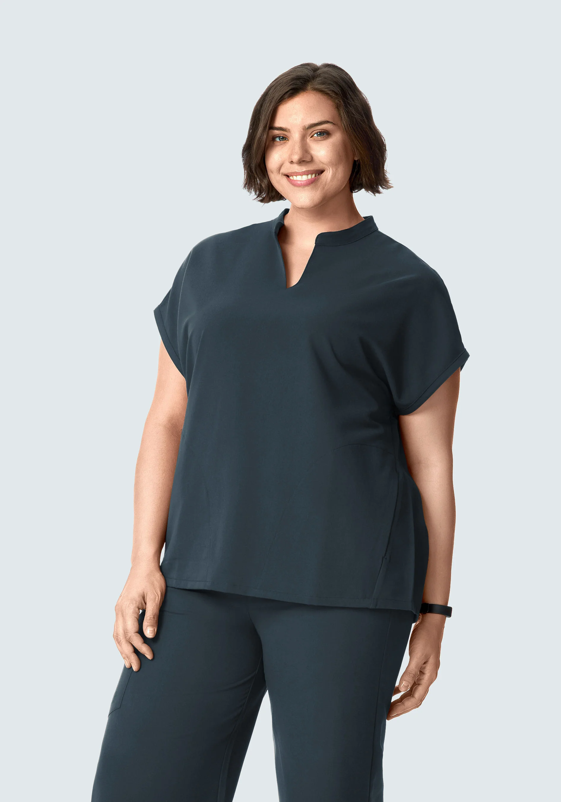 Mandarin Dolman Top Dark Harbor - Image 5