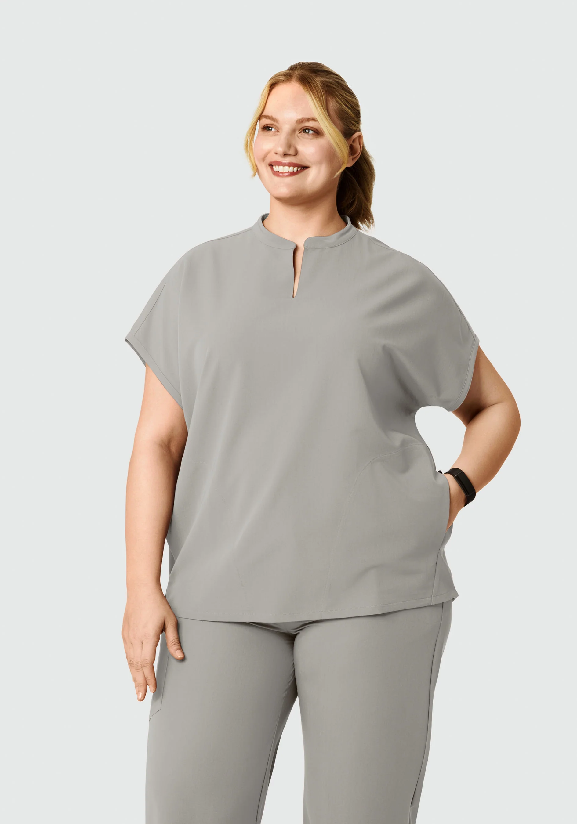 Mandarin Dolman Top Flint - Image 5