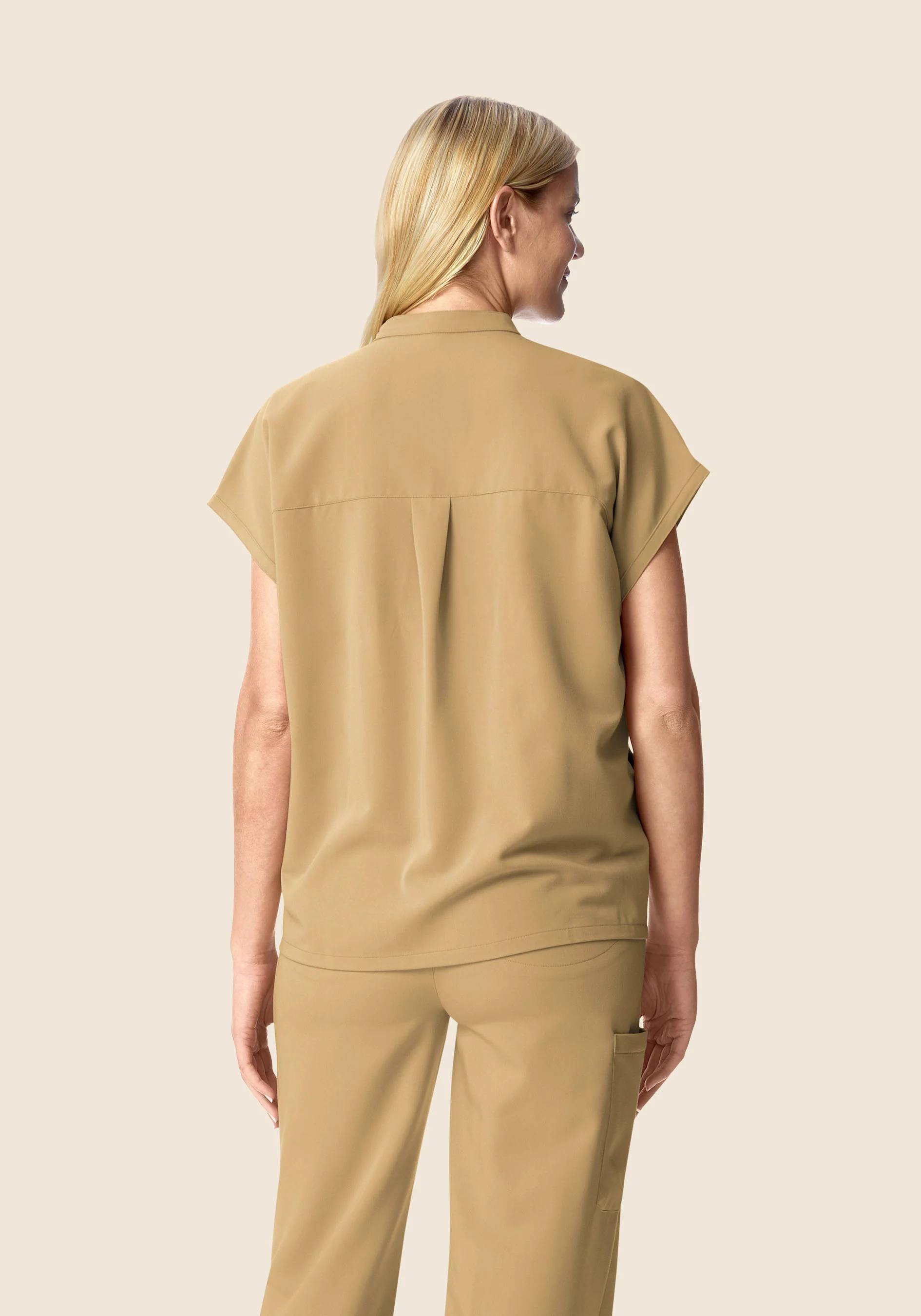 Mandarin Dolman Top Latte - Image 4