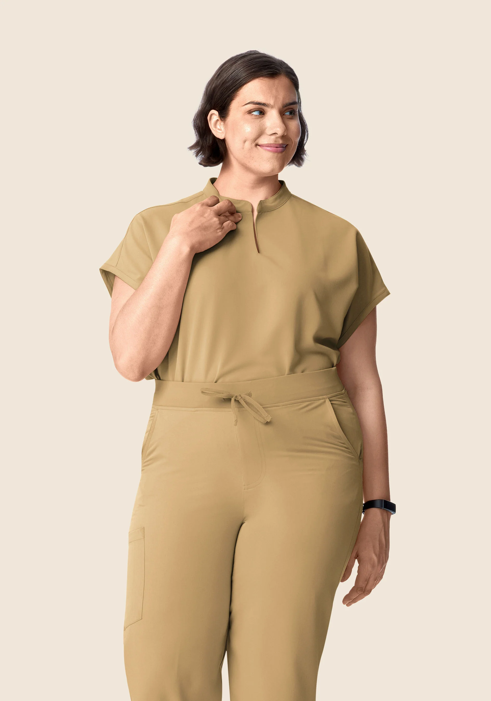Mandarin Dolman Top Latte - Image 6