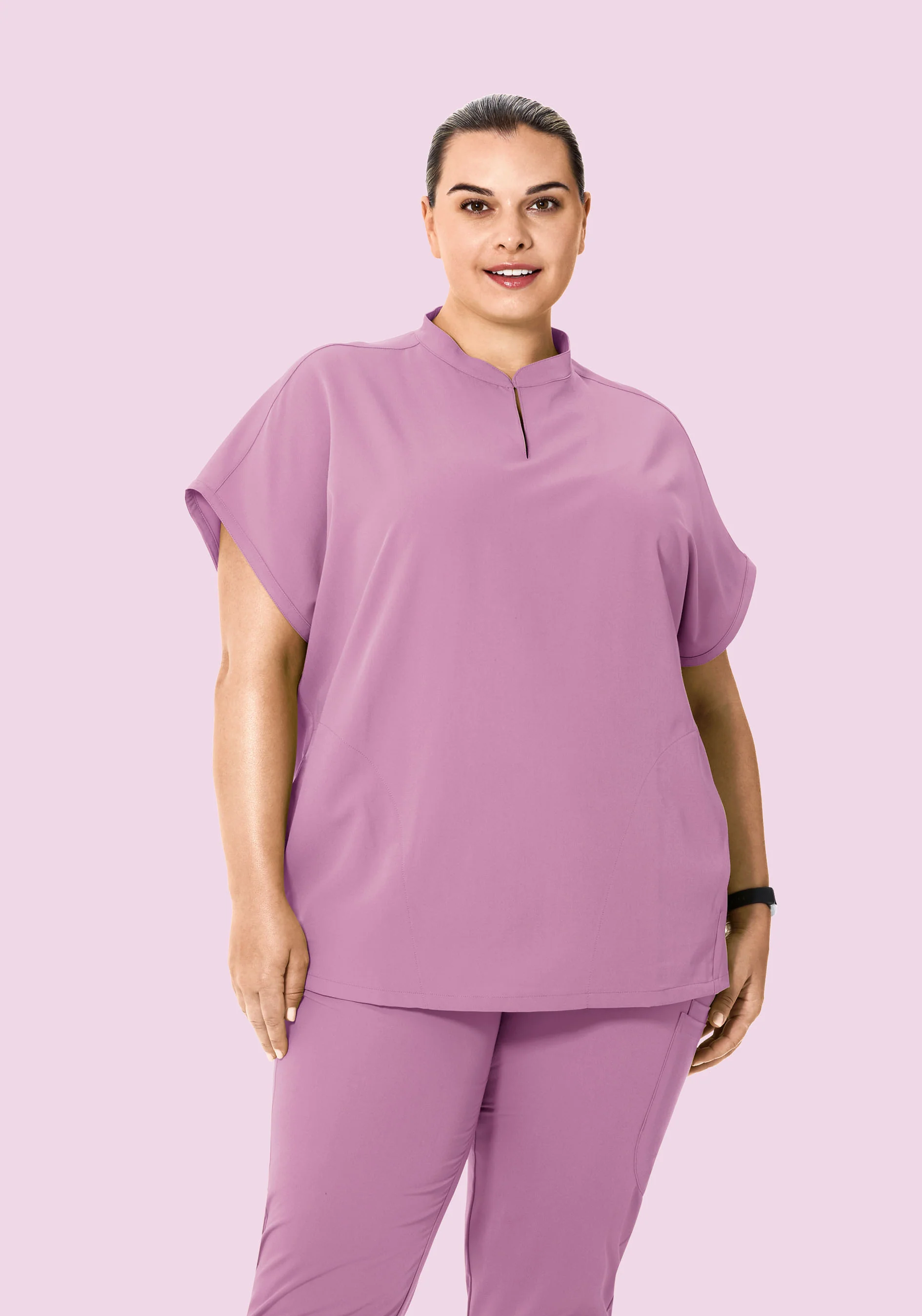 Mandarin Dolman Top Lilac - Image 5