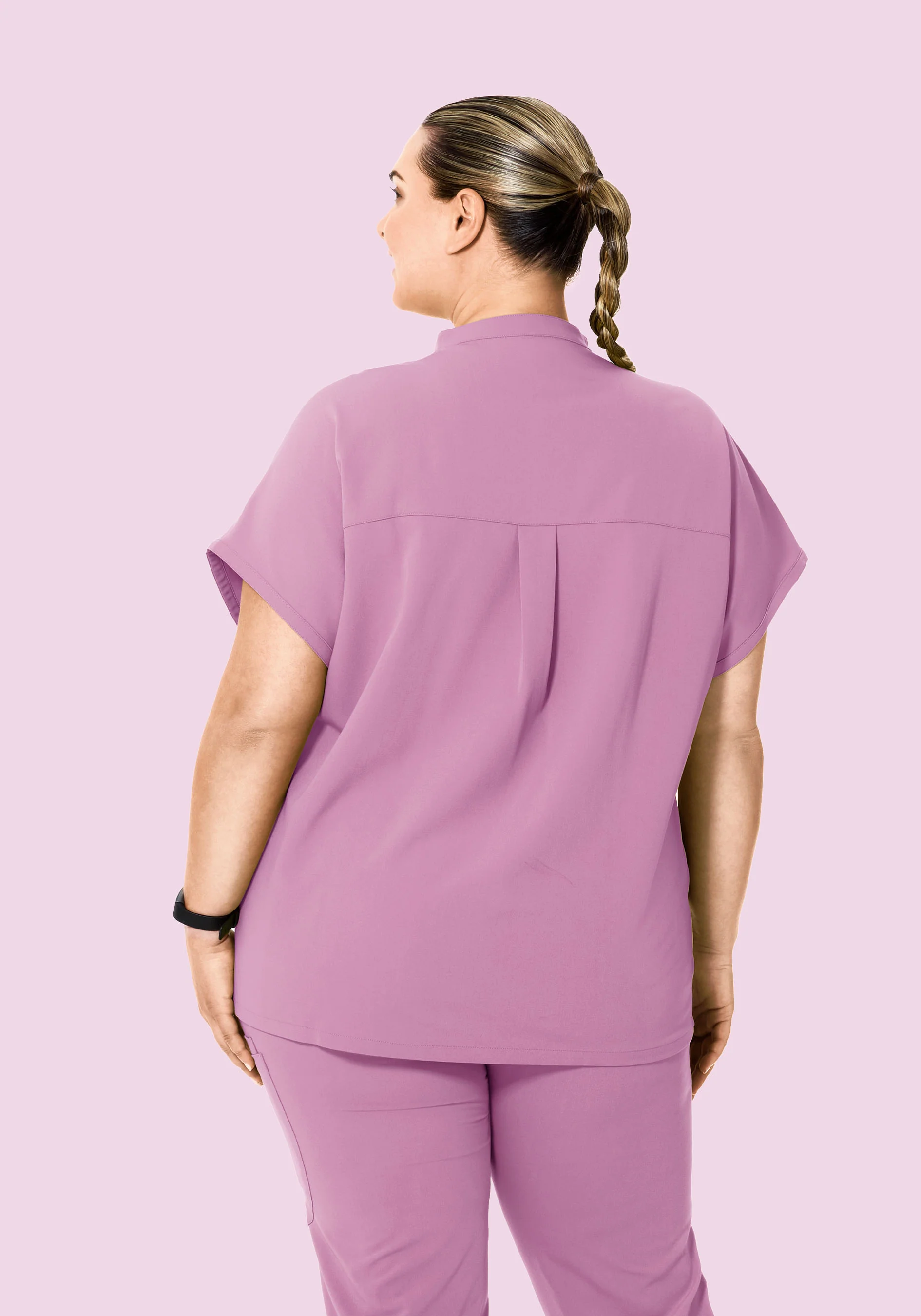 Mandarin Dolman Top Lilac - Image 7