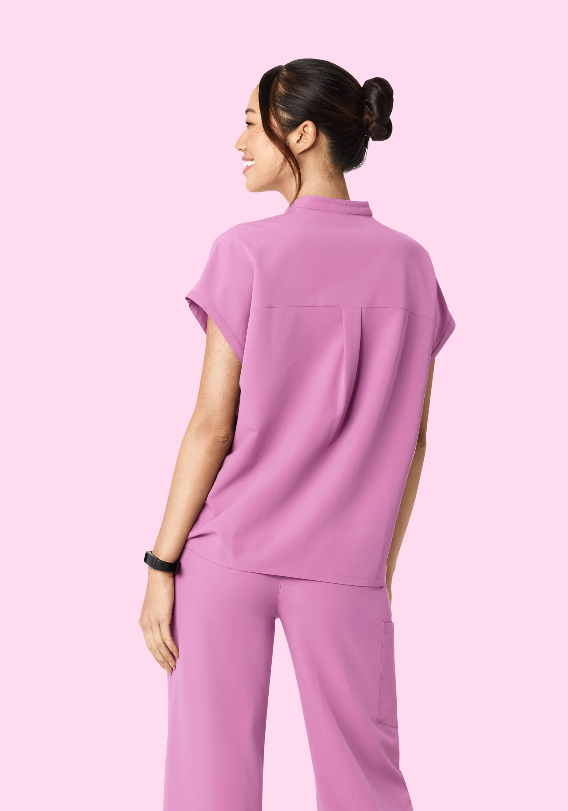 Mandarin Dolman Top Mulberry - Image 4