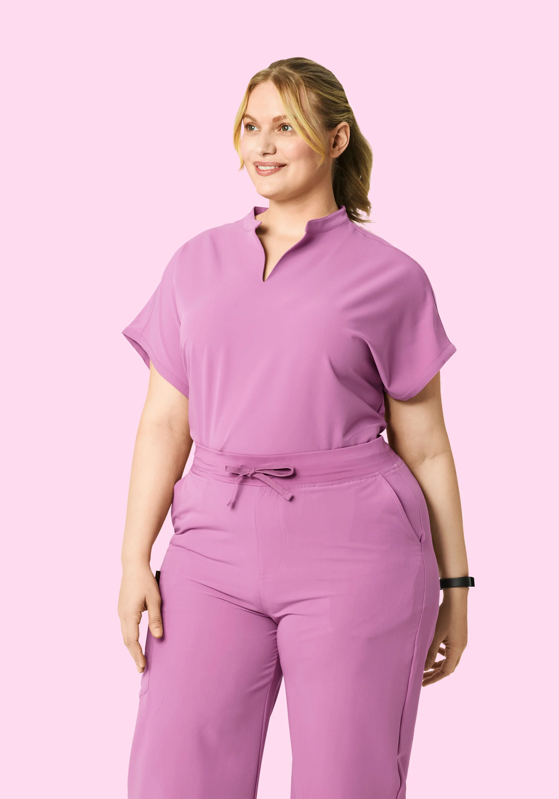 Mandarin Dolman Top Mulberry - Image 6