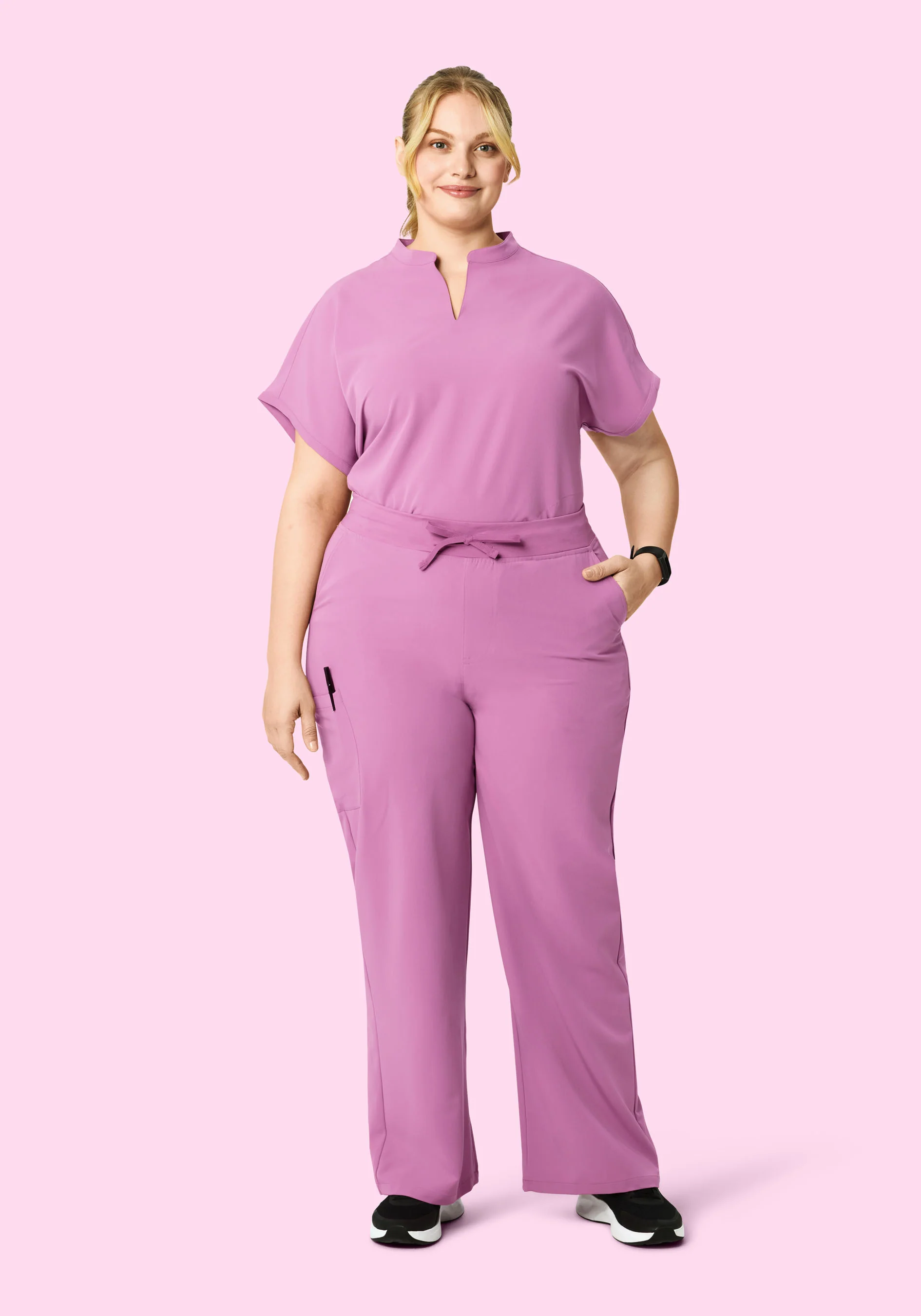 Mandarin Dolman Top Mulberry - Image 7