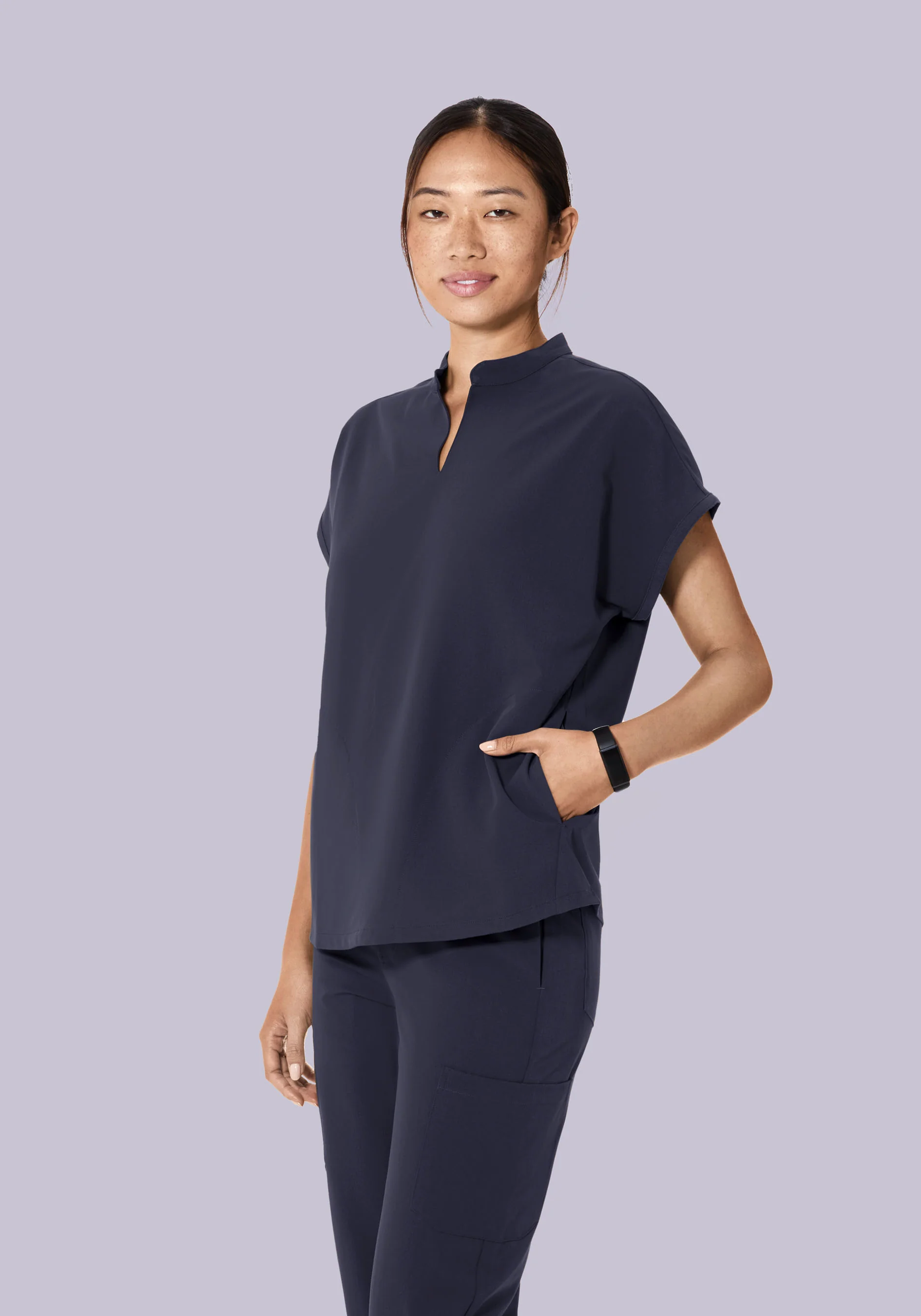 Mandarin Dolman Top Steel - Image 2