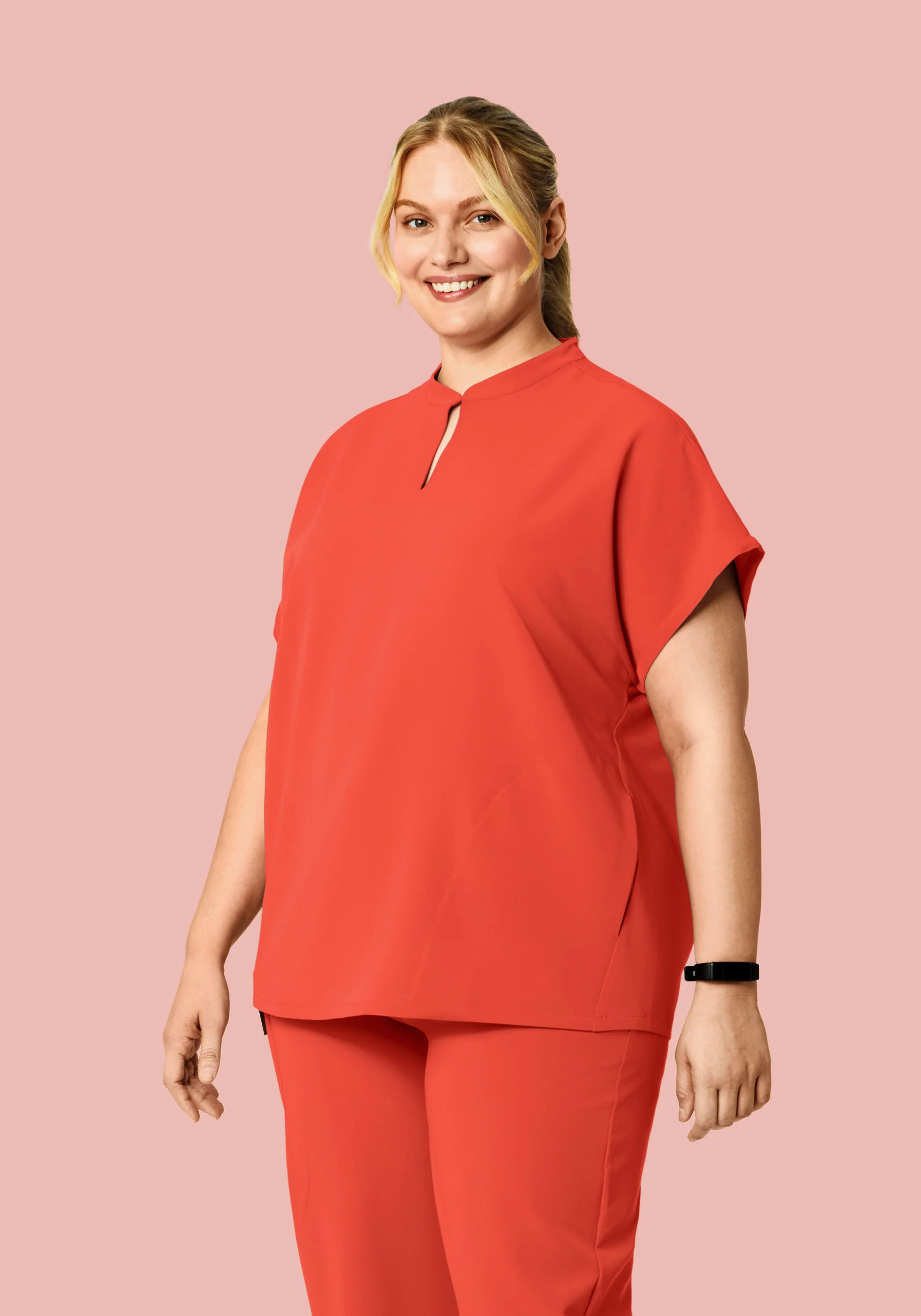Mandarin Dolman Top Terracotta - Image 5