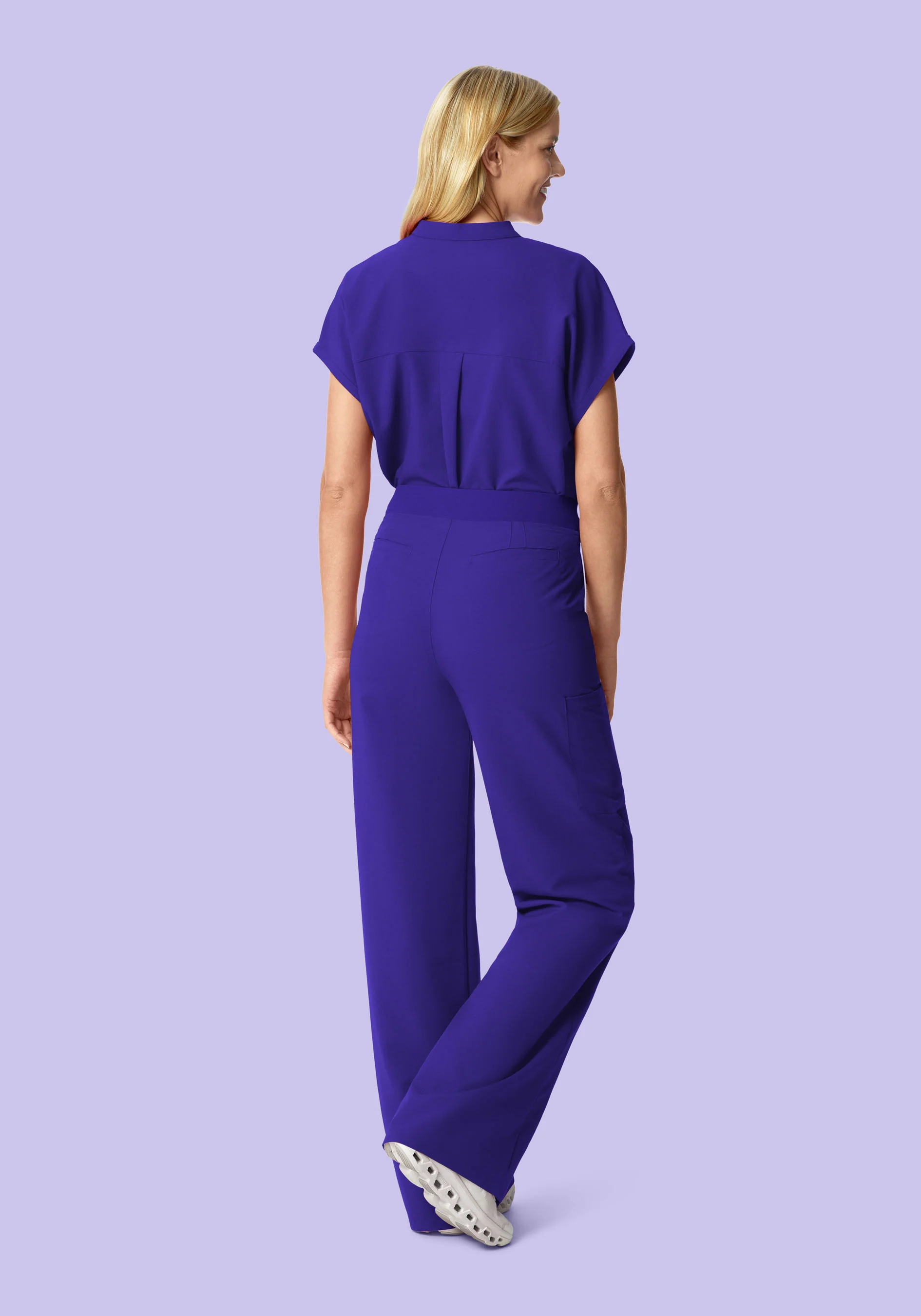Mandarin Dolman Top True Grape - Image 6