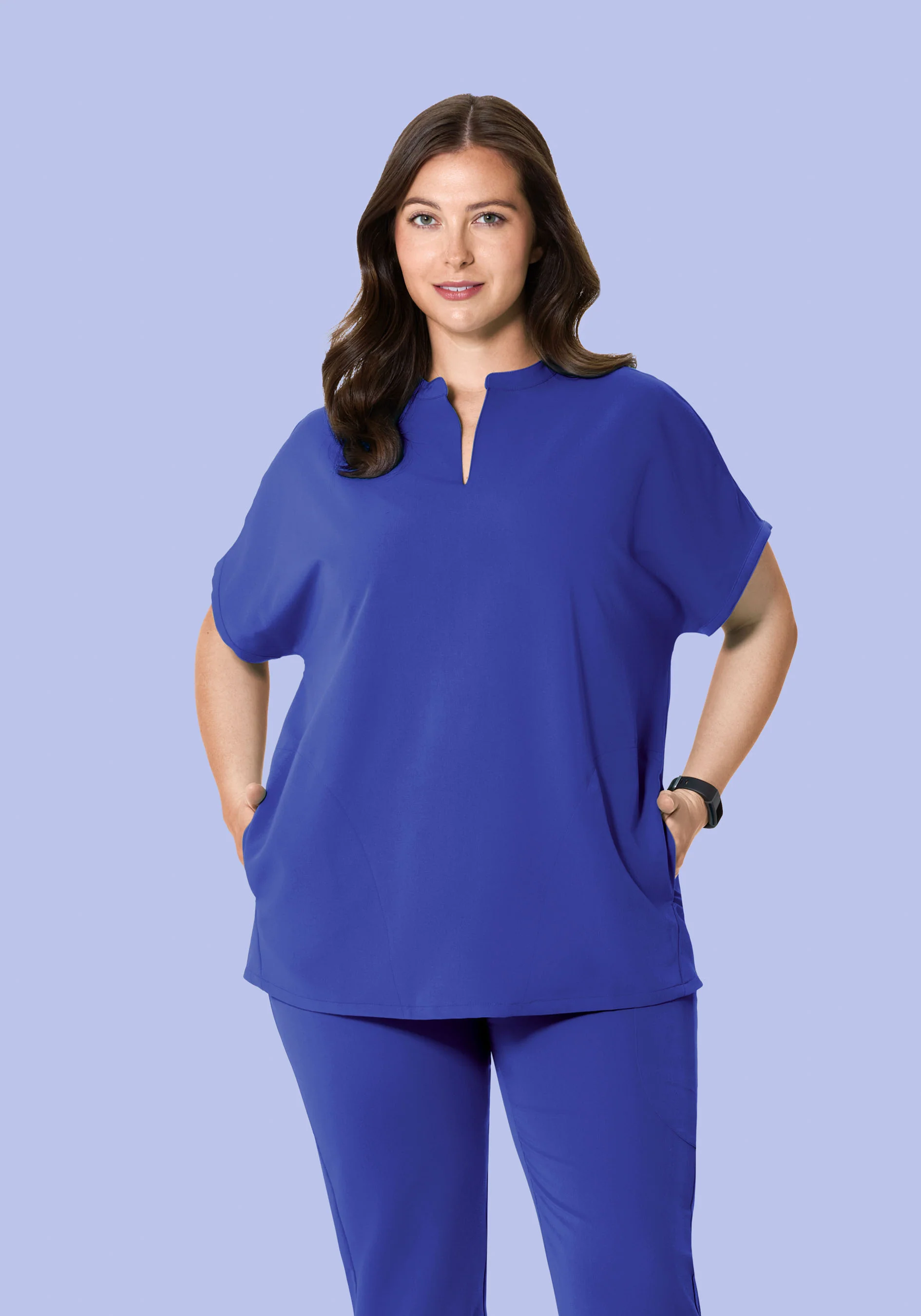 Mandarin Dolman Top Very Peri - Image 6
