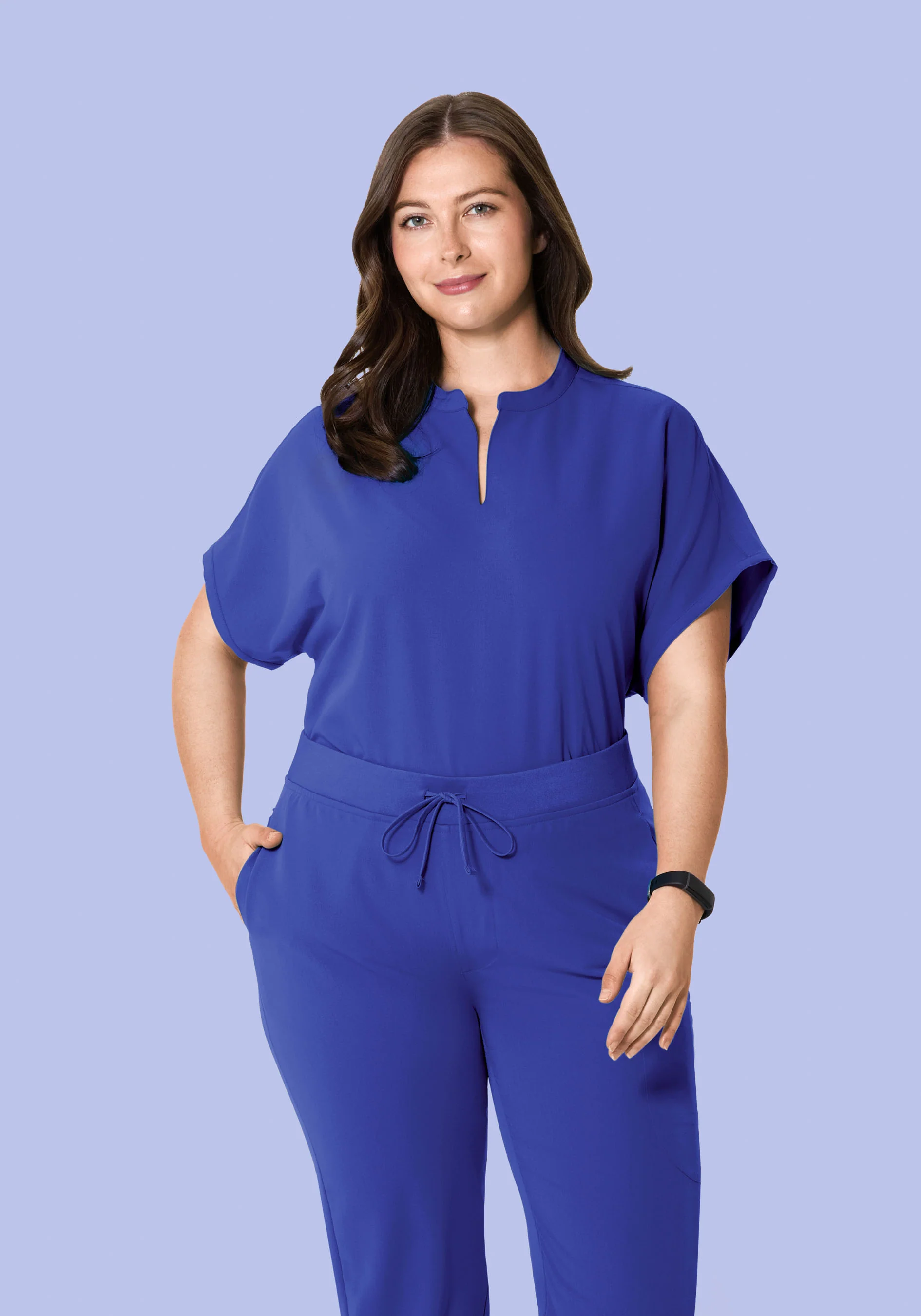 Mandarin Dolman Top Very Peri - Image 8