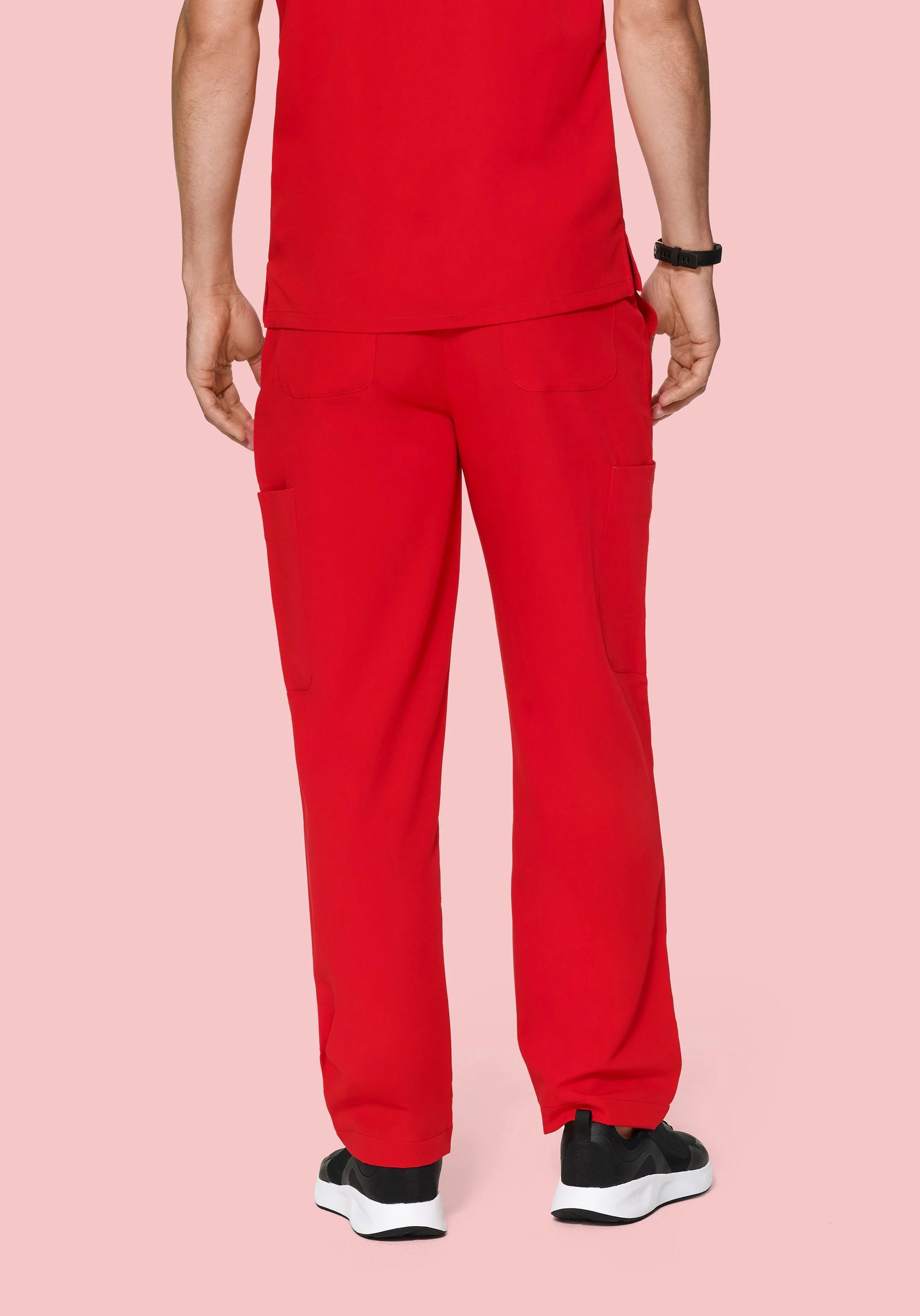 7 Pocket Cargos Candy Red - Image 4