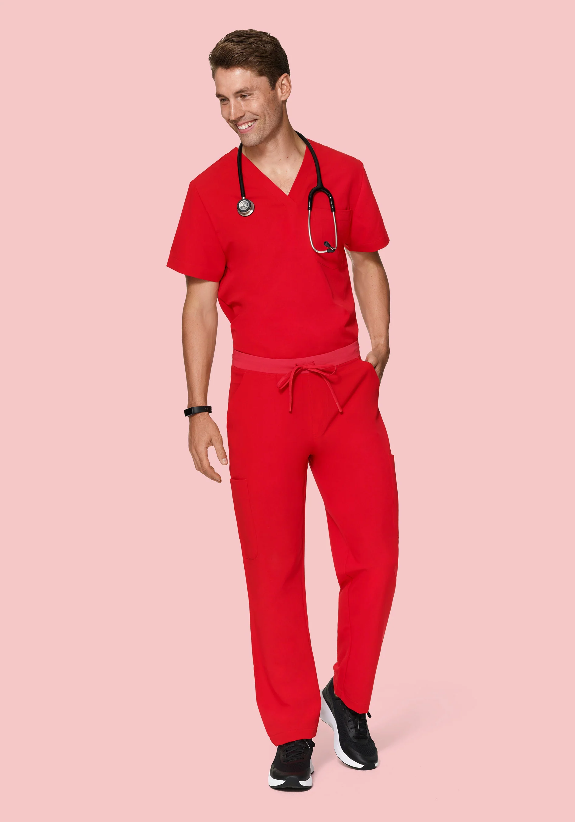 7 Pocket Cargos Candy Red - Image 5