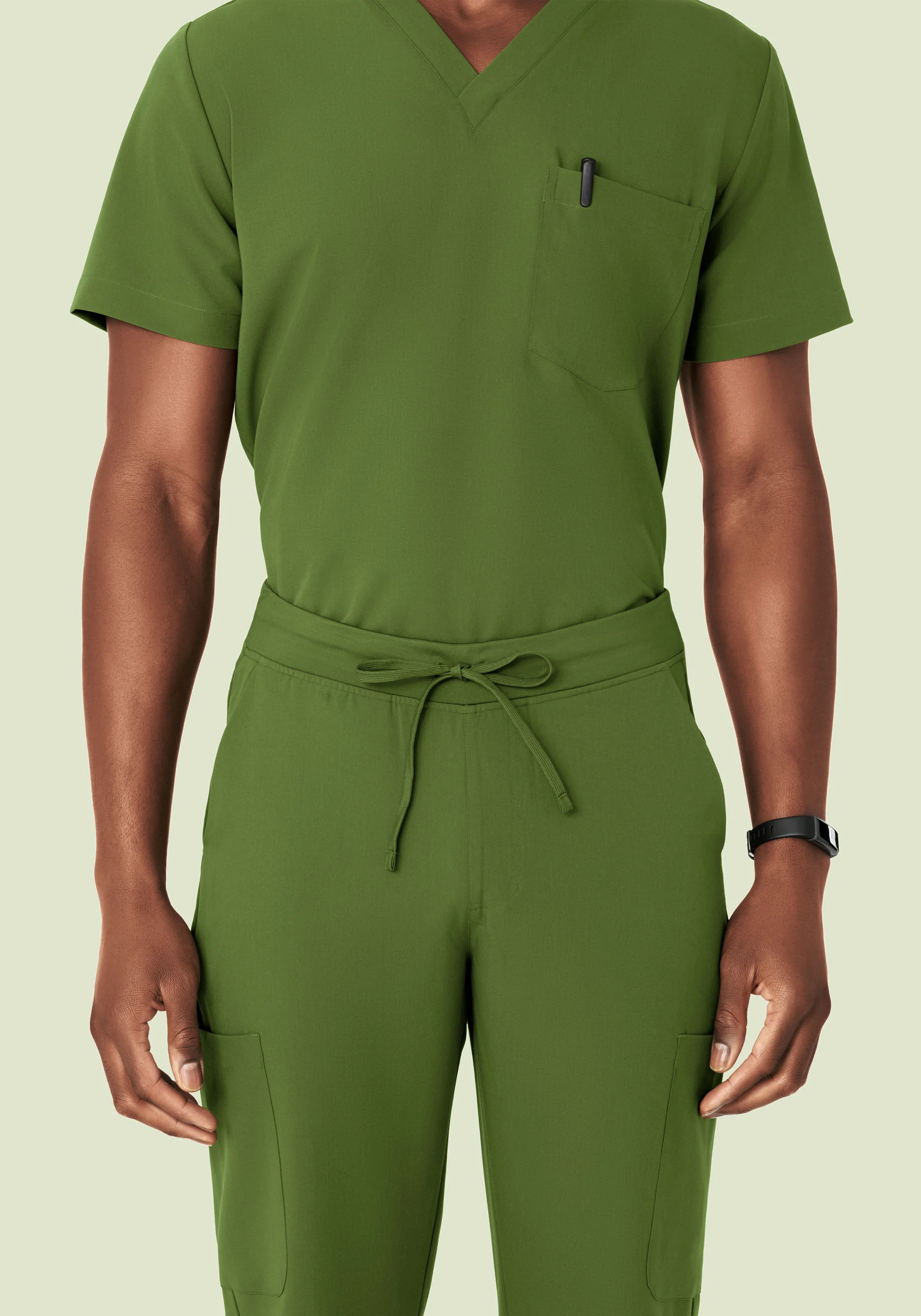 7 Pocket Cargos Moss - Image 3