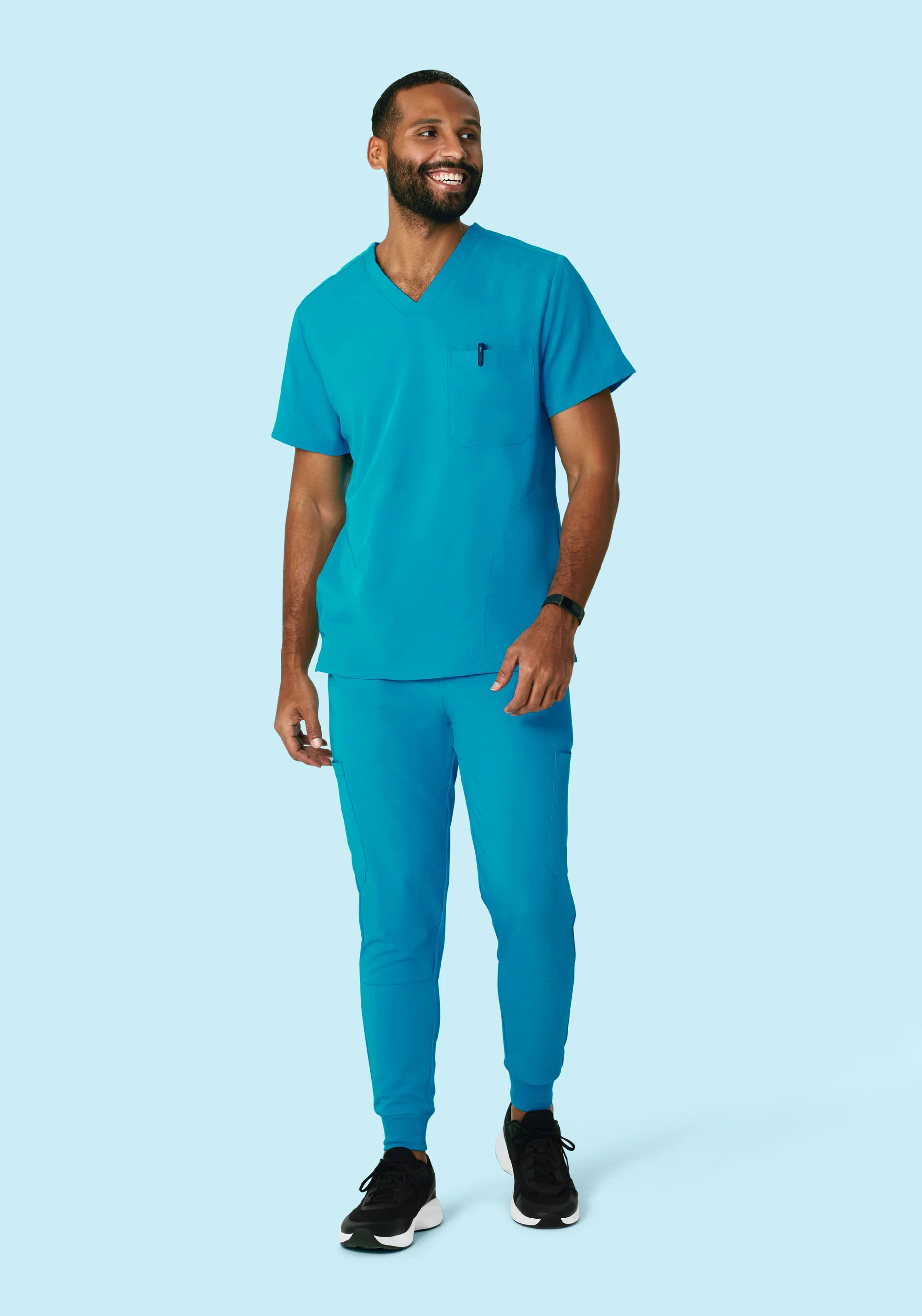 Three Pocket Top Azure - Image 3