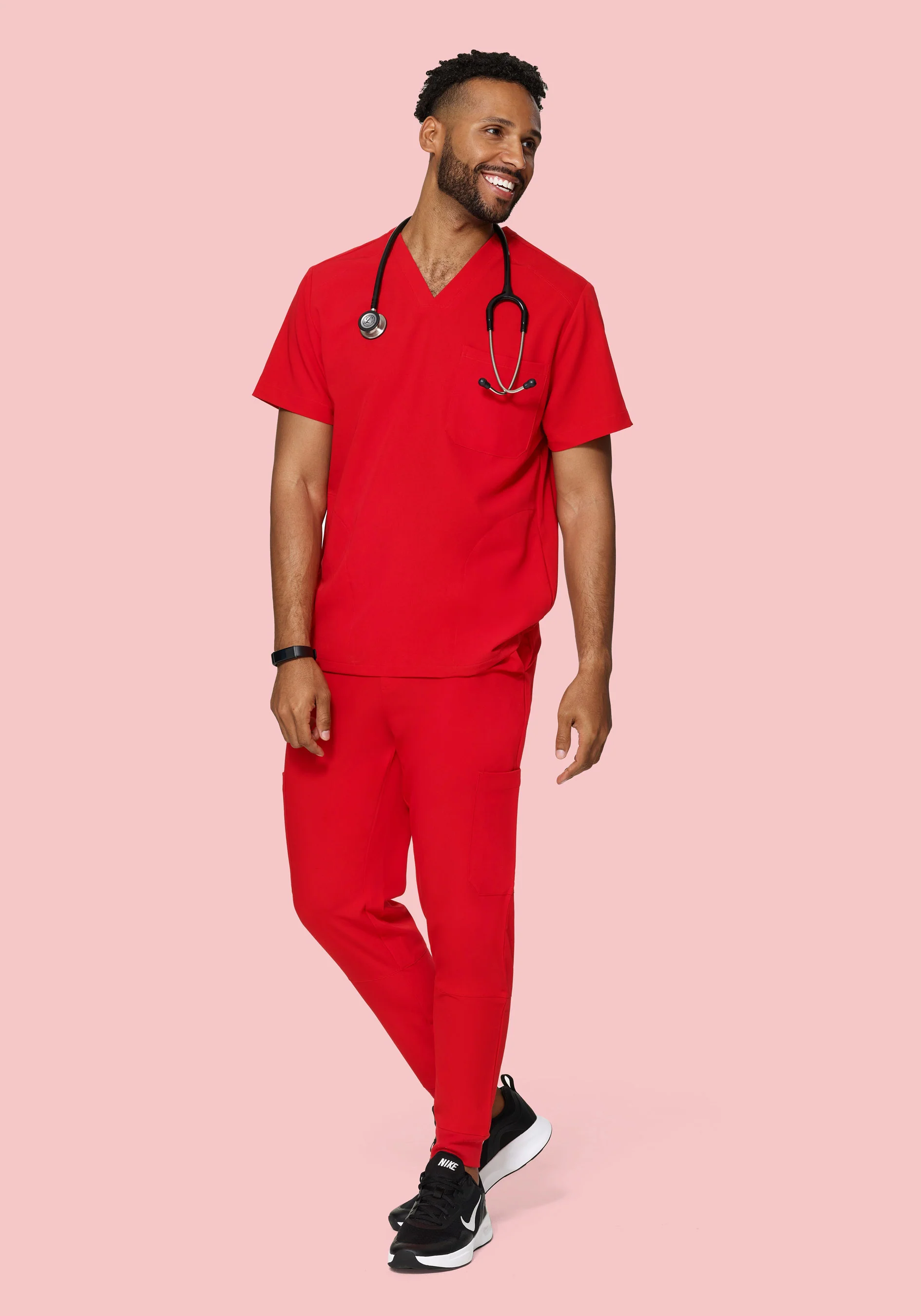 Three Pocket Top Candy Red - Image 2
