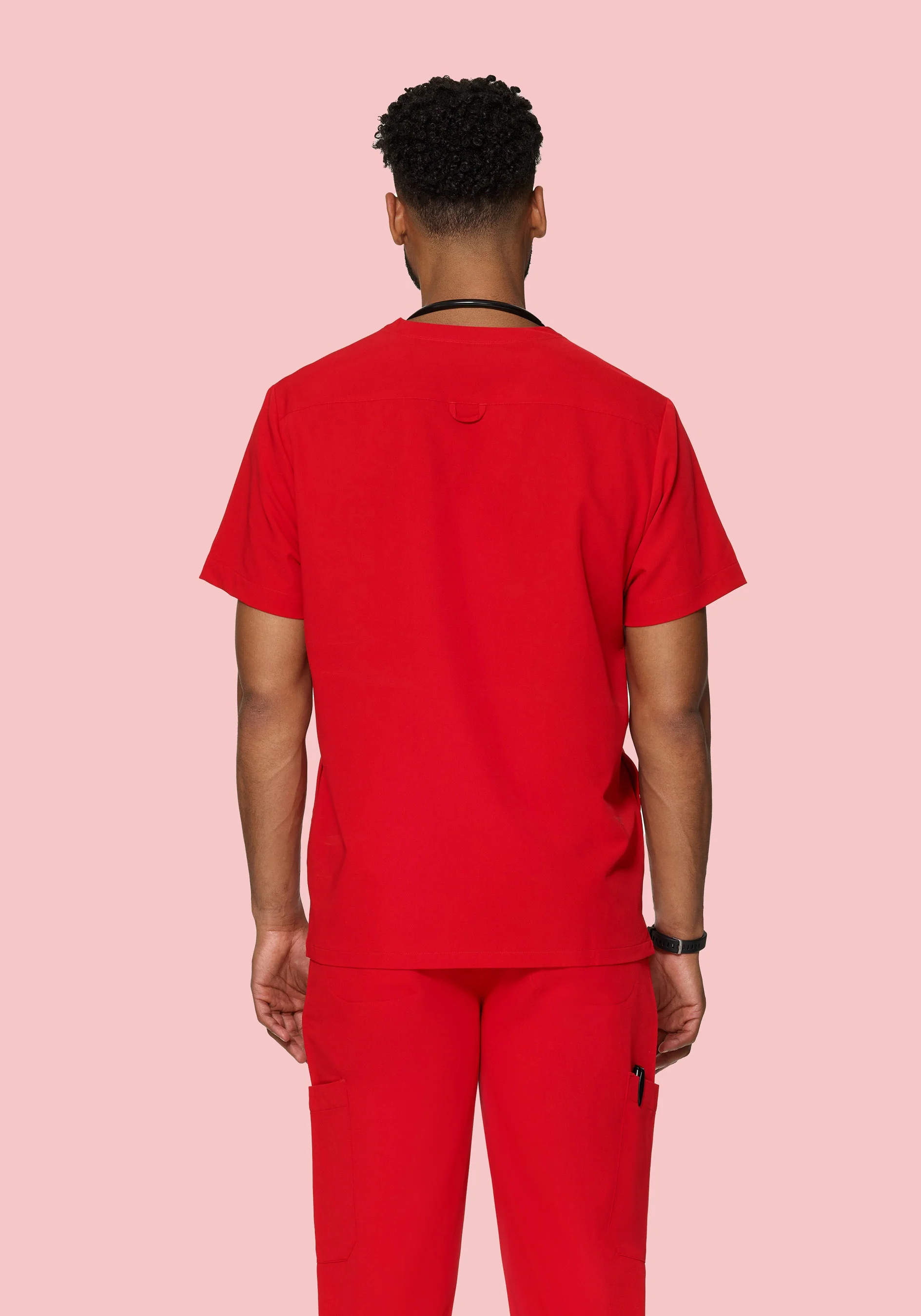 Three Pocket Top Candy Red - Image 5