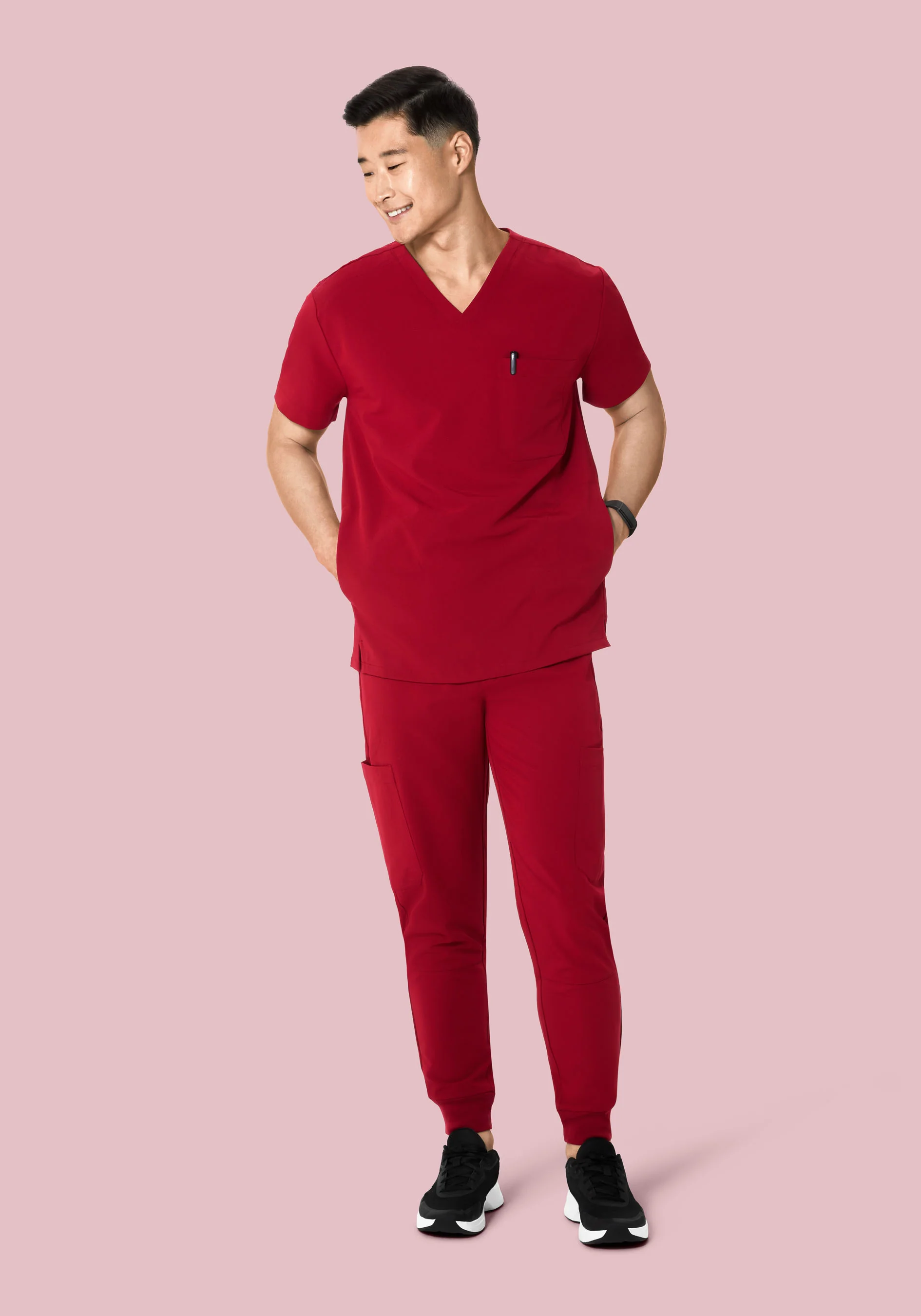 Three Pocket Top Cardinal - Image 4