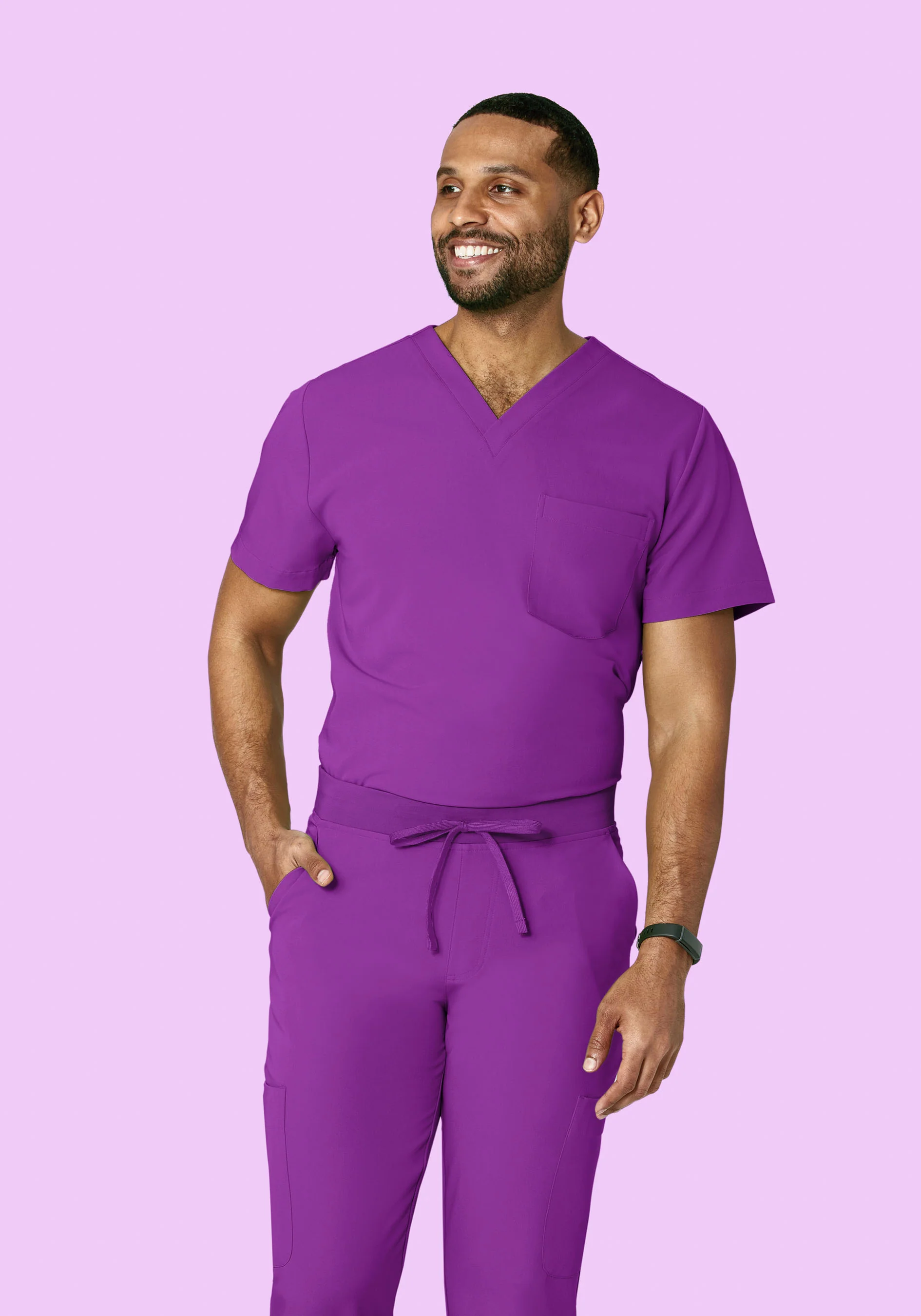 Two Pocket Top Cyber Grape - Image 2