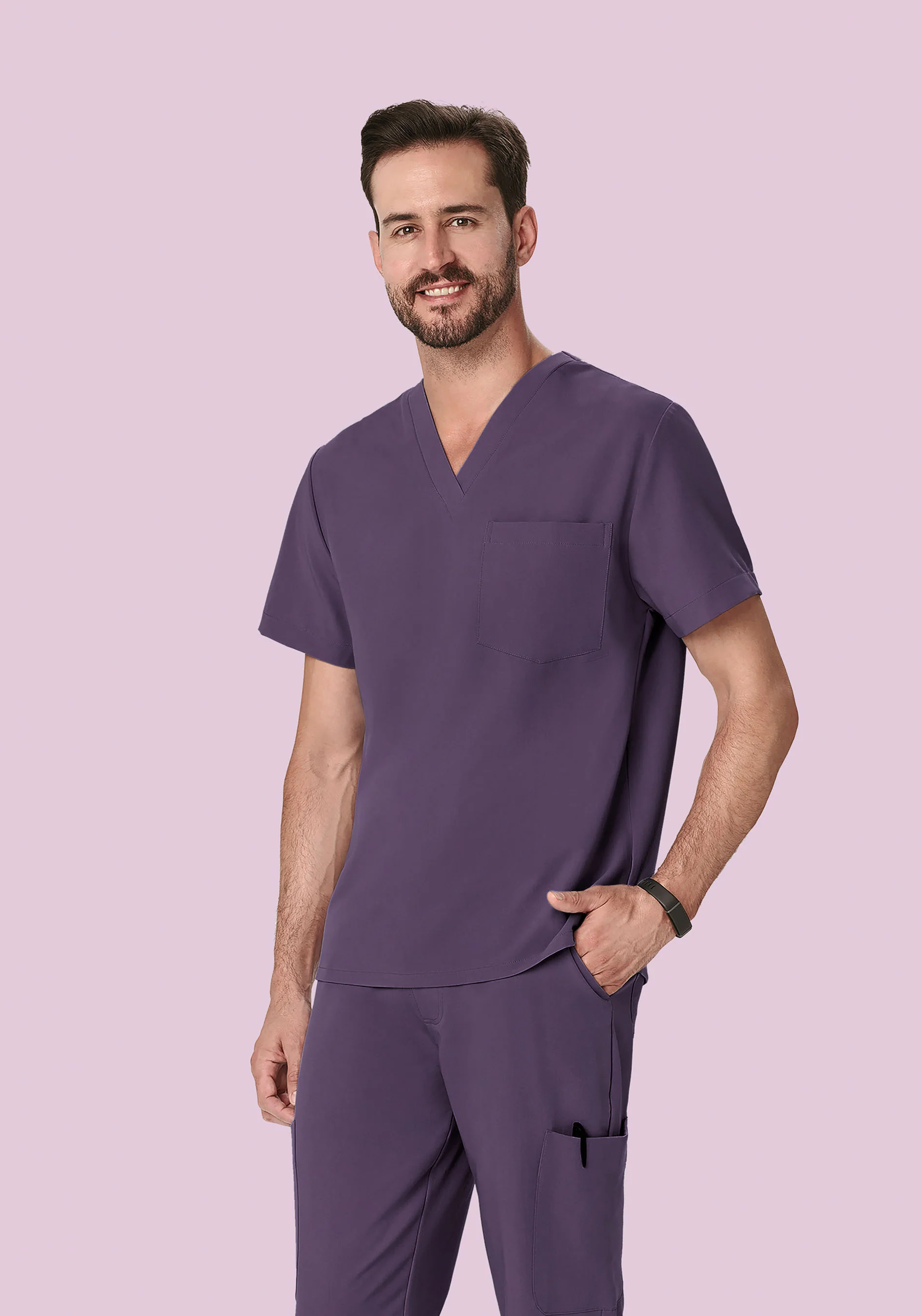 Two Pocket Top Deep Dewberry - Image 3