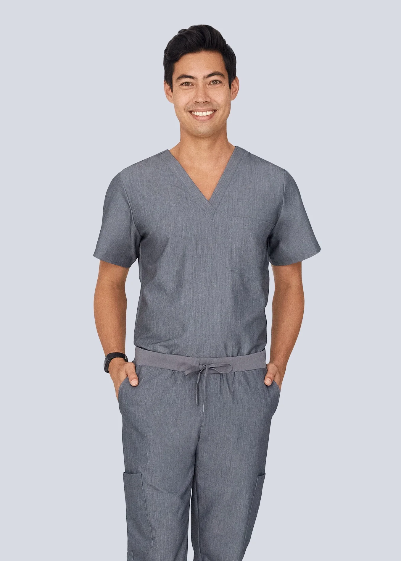 Two Pocket Top Gray - Image 3