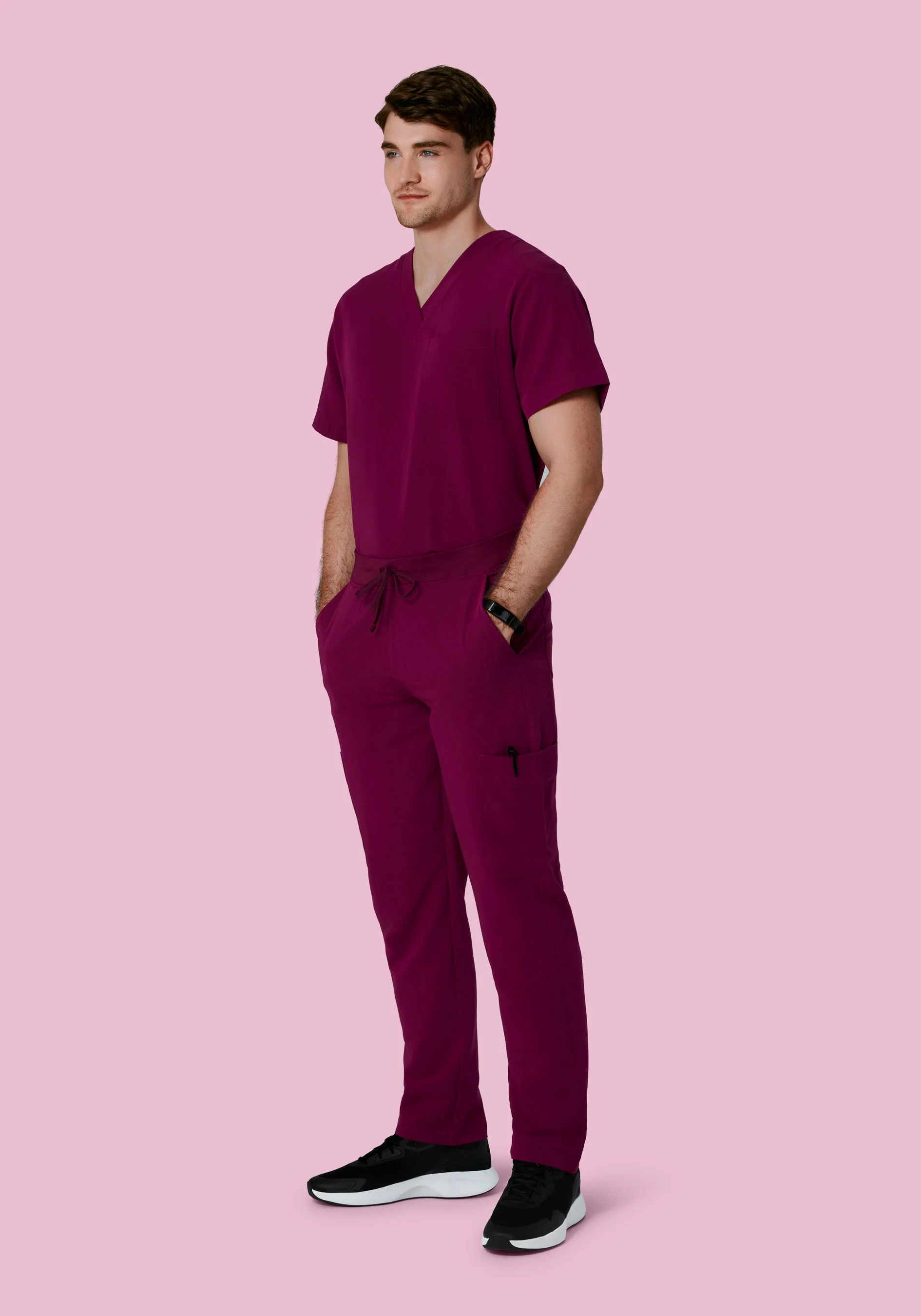 Two Pocket Top Sangria - Image 3