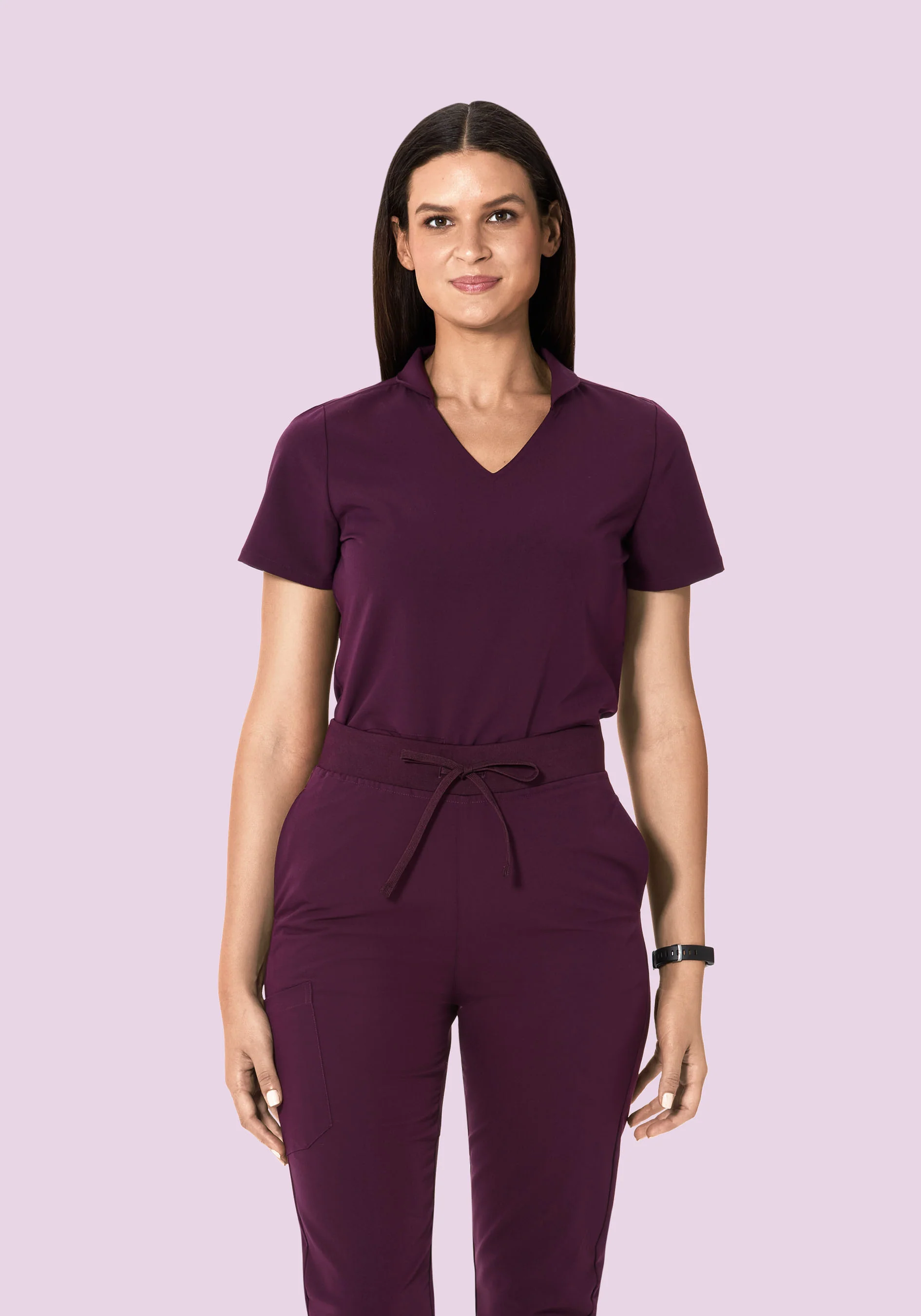 Multi Wear Collar Top Açaí - Image 2