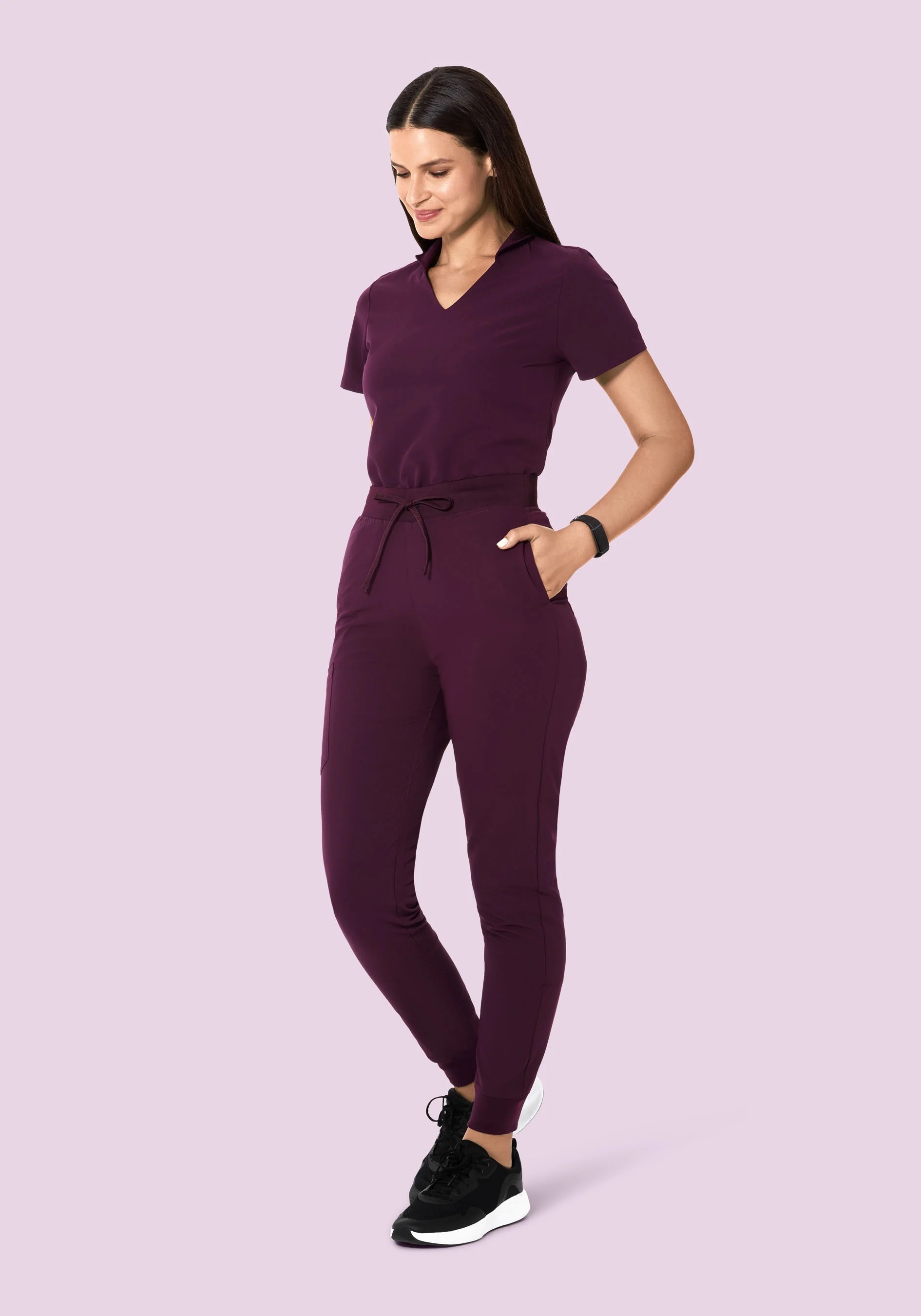 Multi Wear Collar Top Açaí - Image 3