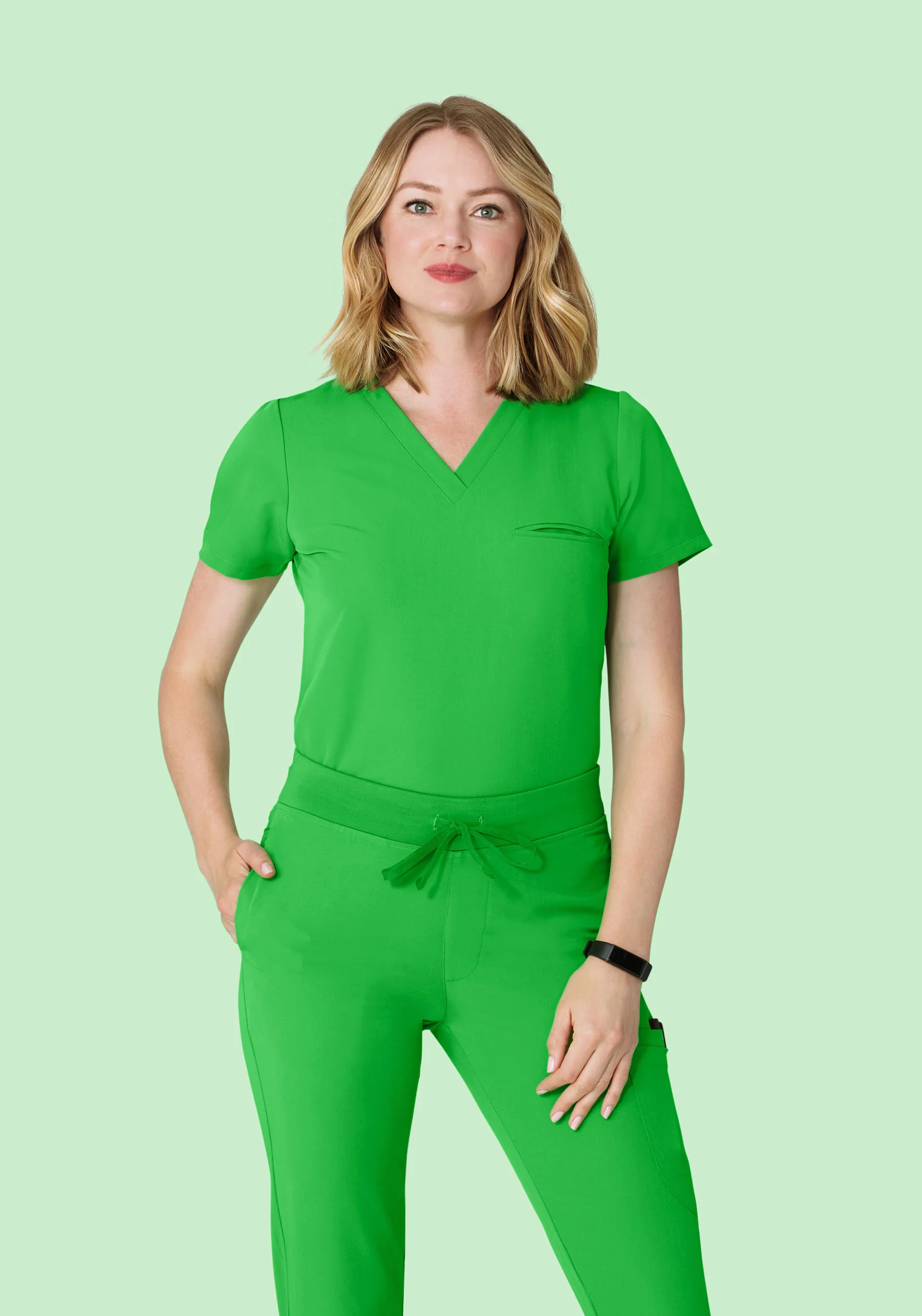 One Pocket Top Kelly Green - Image 2