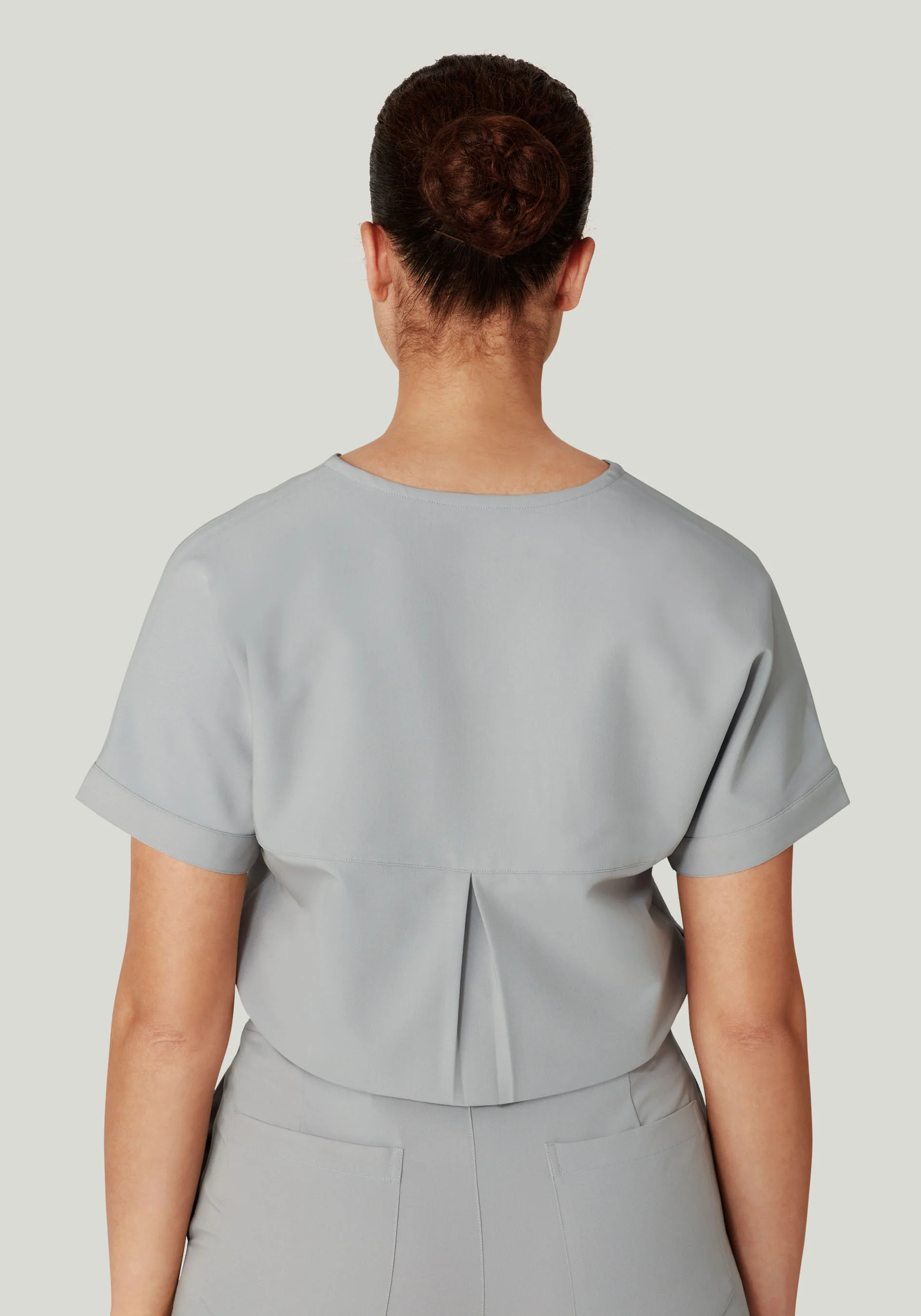 Oversized V Neck Top Cloud - Image 6