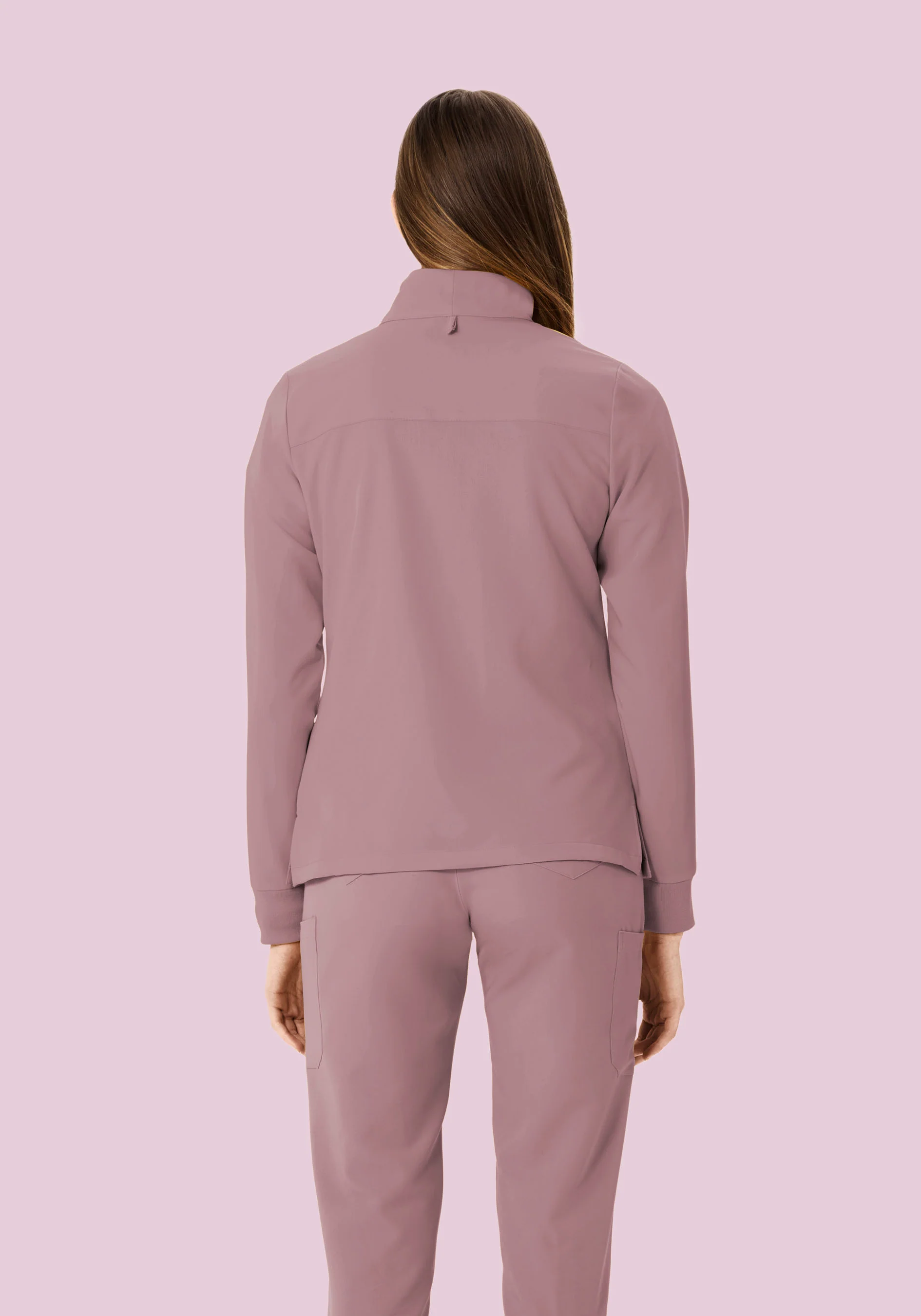 Women's Modern Scrub Jacket Dusk - Image 4
