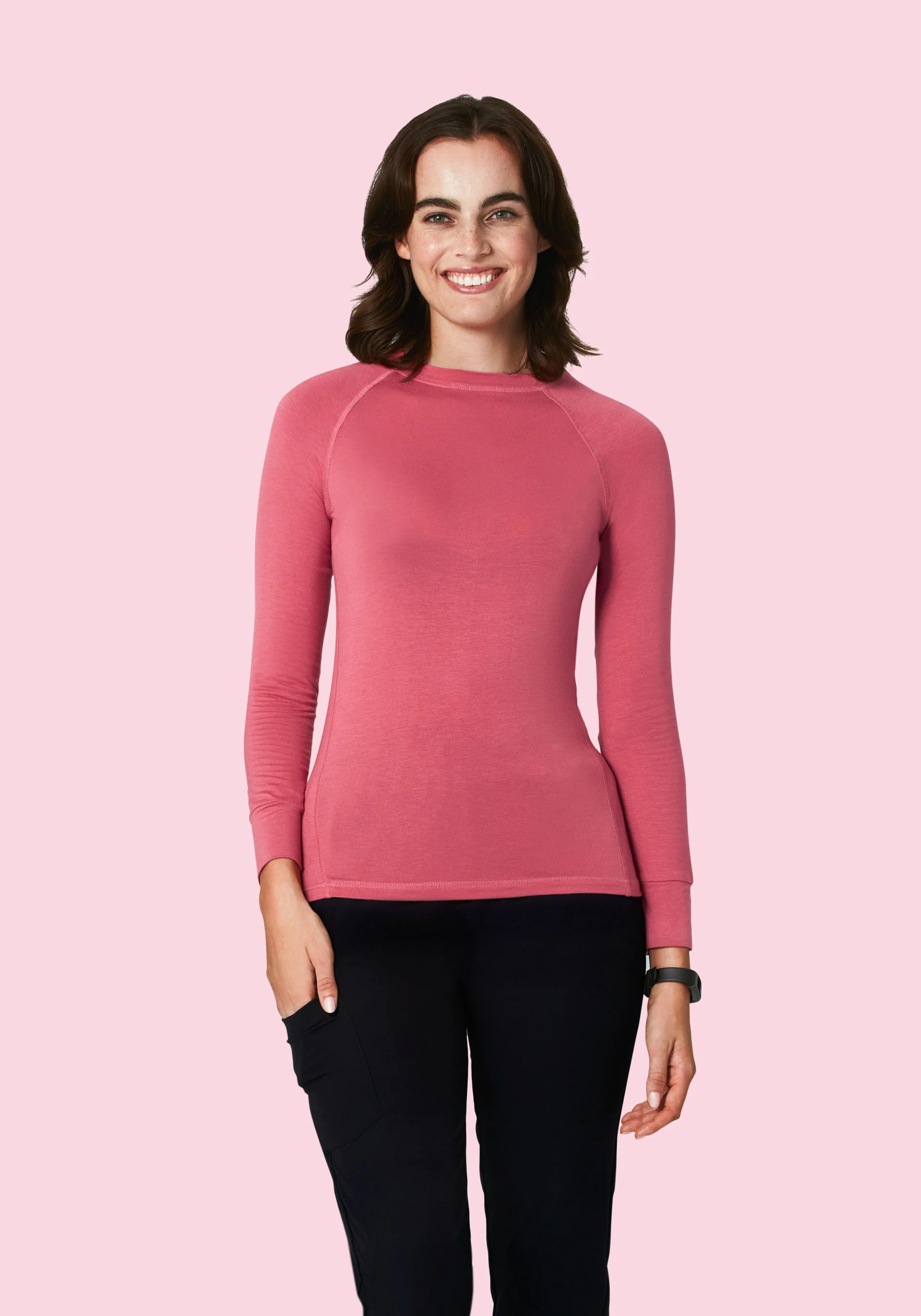 Women's Underscrubs Jaipur Pink